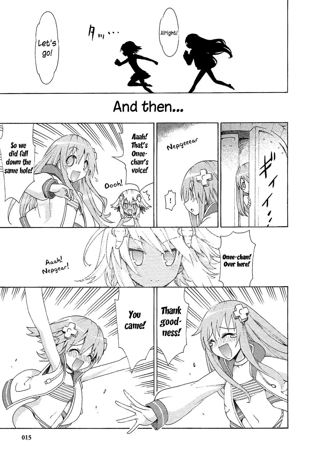 Choujigen Game Neptune - Megami Tsuushin Chapter 10 page 11 - Chapter 10: A Midsummer Night on Dreamcass Island