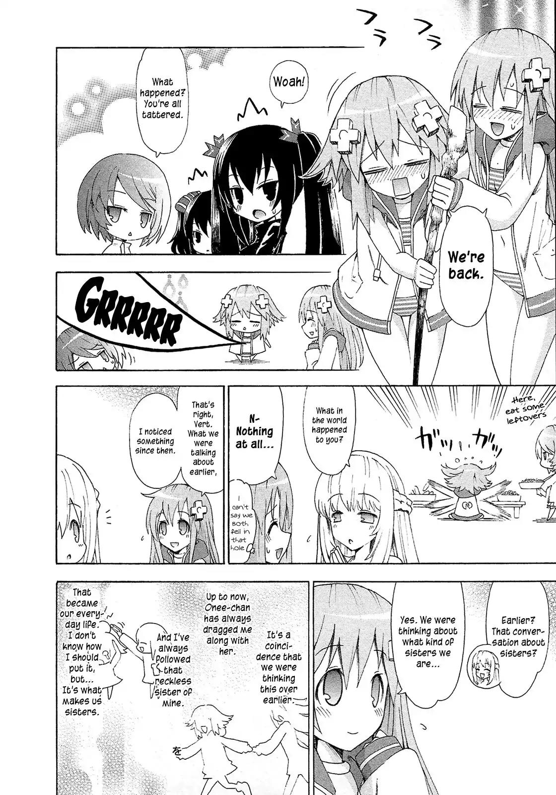 Choujigen Game Neptune - Megami Tsuushin Chapter 10 page 14 - Chapter 10: A Midsummer Night on Dreamcass Island