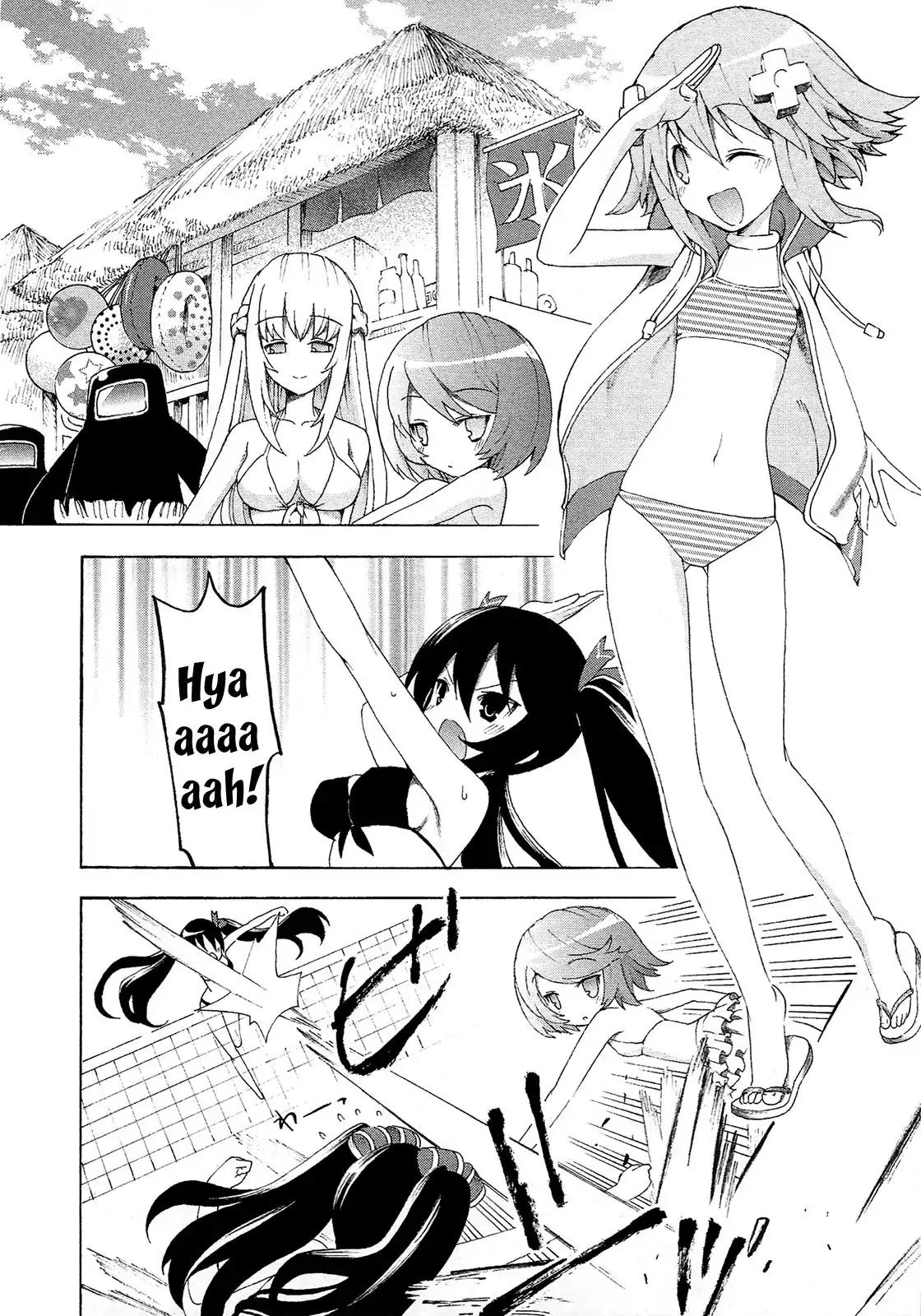 Choujigen Game Neptune - Megami Tsuushin Chapter 10 page 2 - Chapter 10: A Midsummer Night on Dreamcass Island