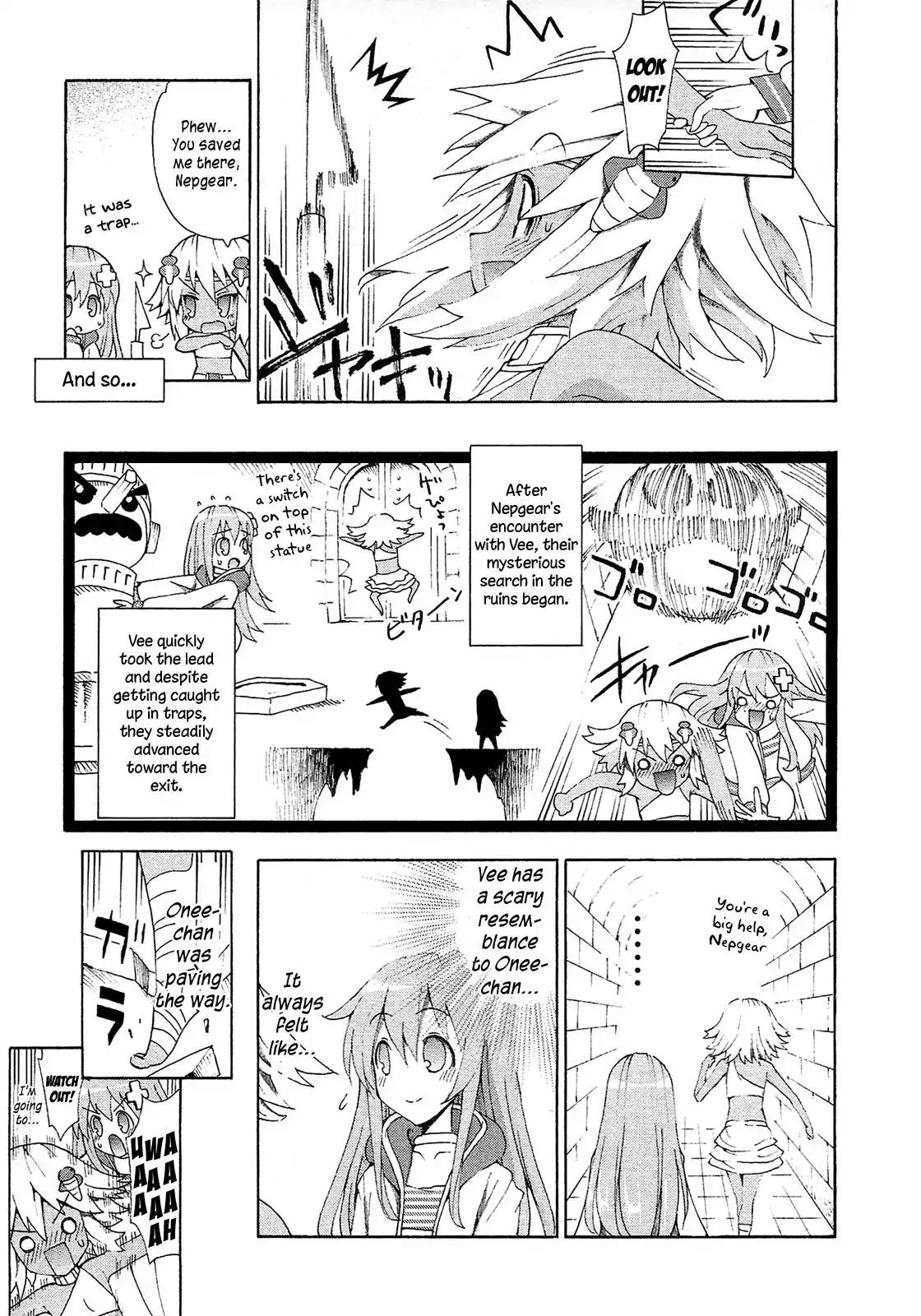 Choujigen Game Neptune - Megami Tsuushin Chapter 10 page 9 - Chapter 10: A Midsummer Night on Dreamcass Island