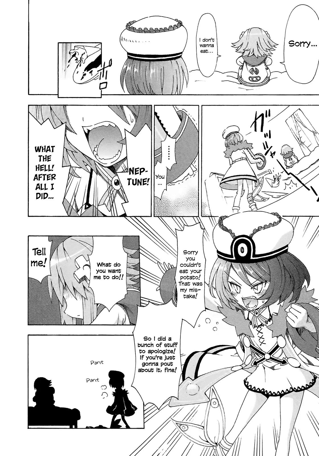 Choujigen Game Neptune - Megami Tsuushin Chapter 11 page 12 - Chapter 11: Beware of Overeating! The Goddesses and the Autumn Appetite
