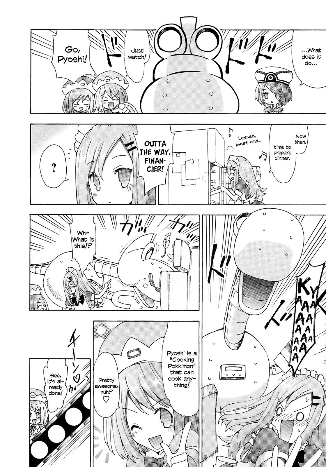 Choujigen Game Neptune - Megami Tsuushin Chapter 11 page 8 - Chapter 11: Beware of Overeating! The Goddesses and the Autumn Appetite