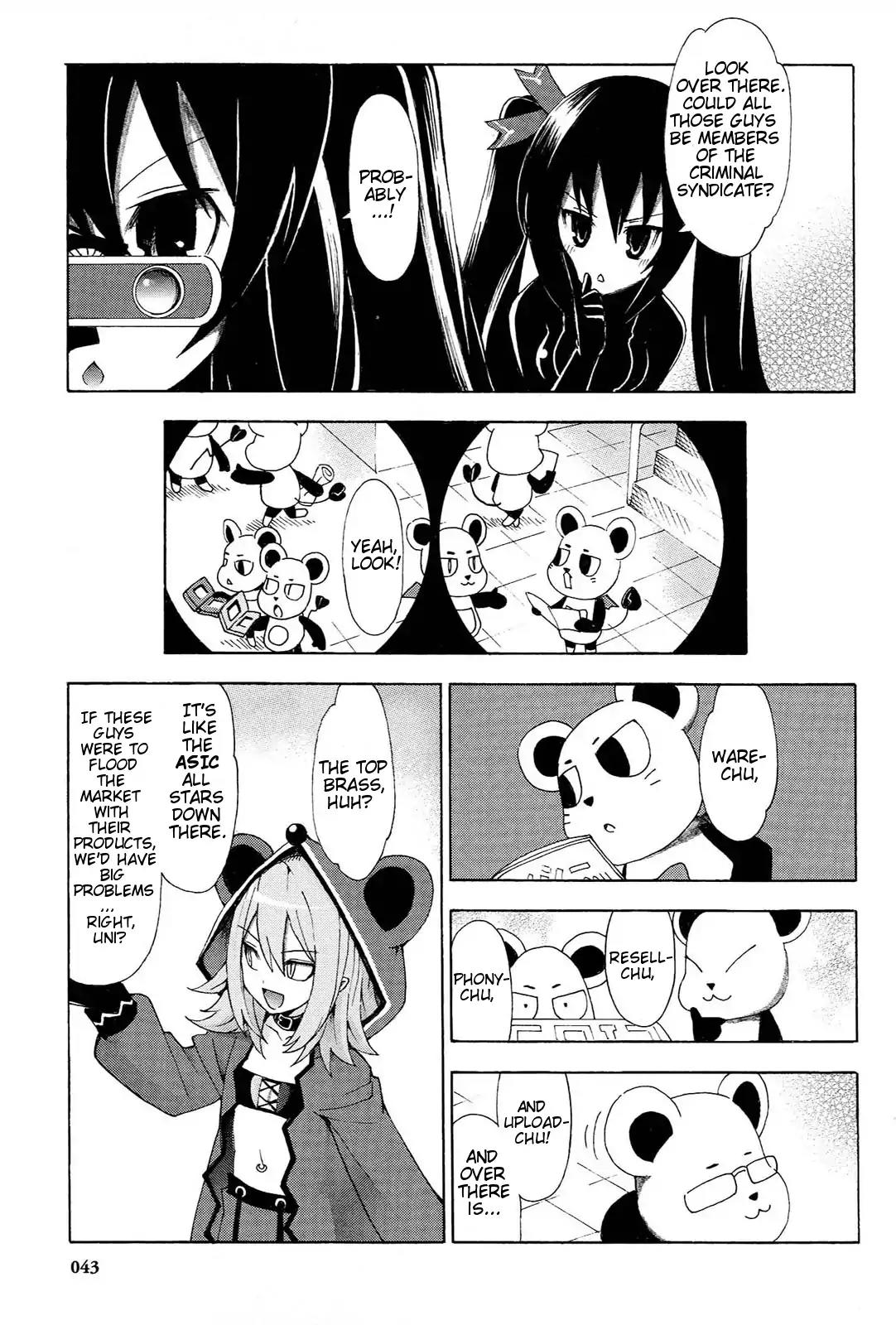Choujigen Game Neptune - Megami Tsuushin Chapter 12 page 3 - Chapter 12: Destroy the R4 Show!