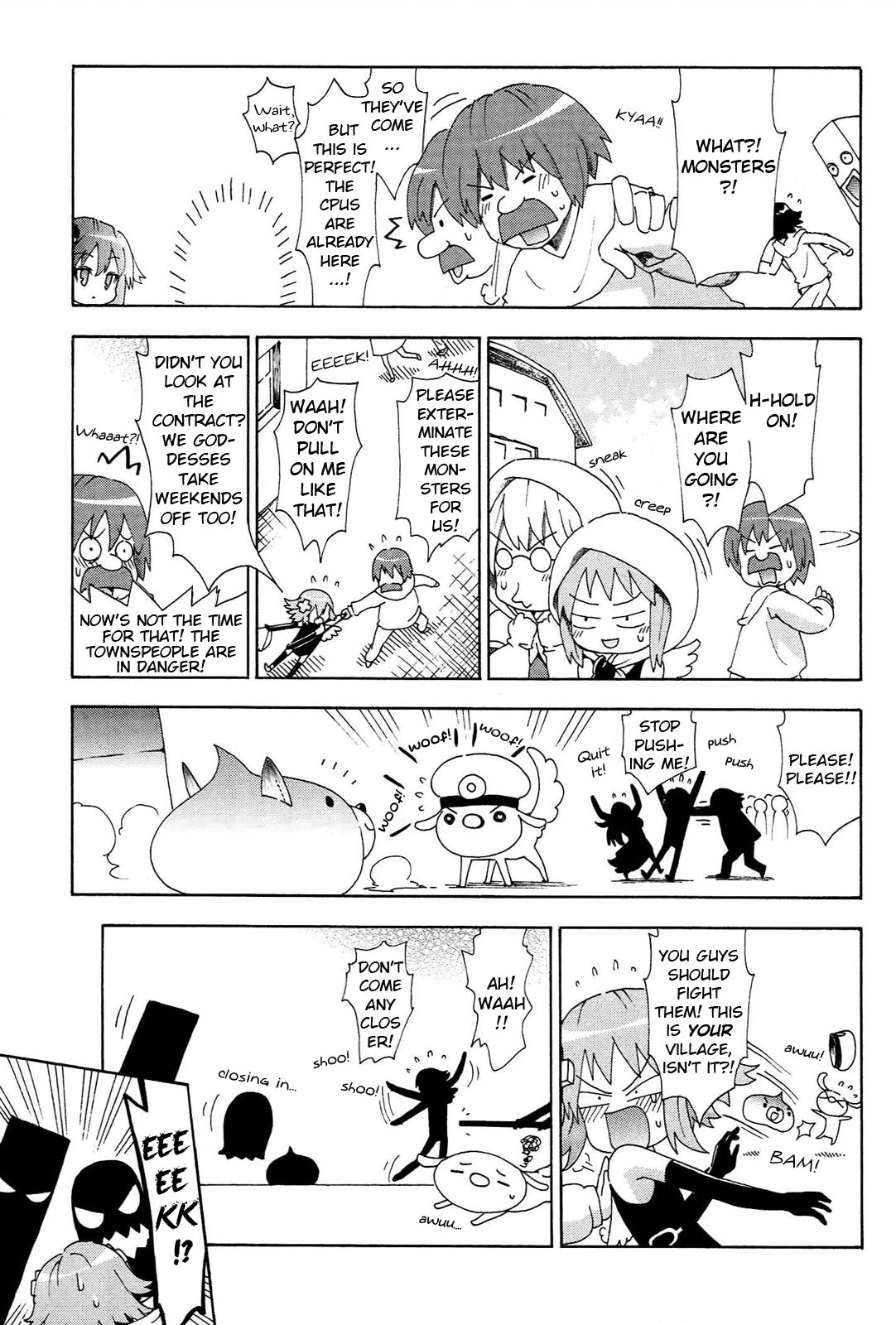 Choujigen Game Neptune - Megami Tsuushin Chapter 13 page 11 - Chapter 13