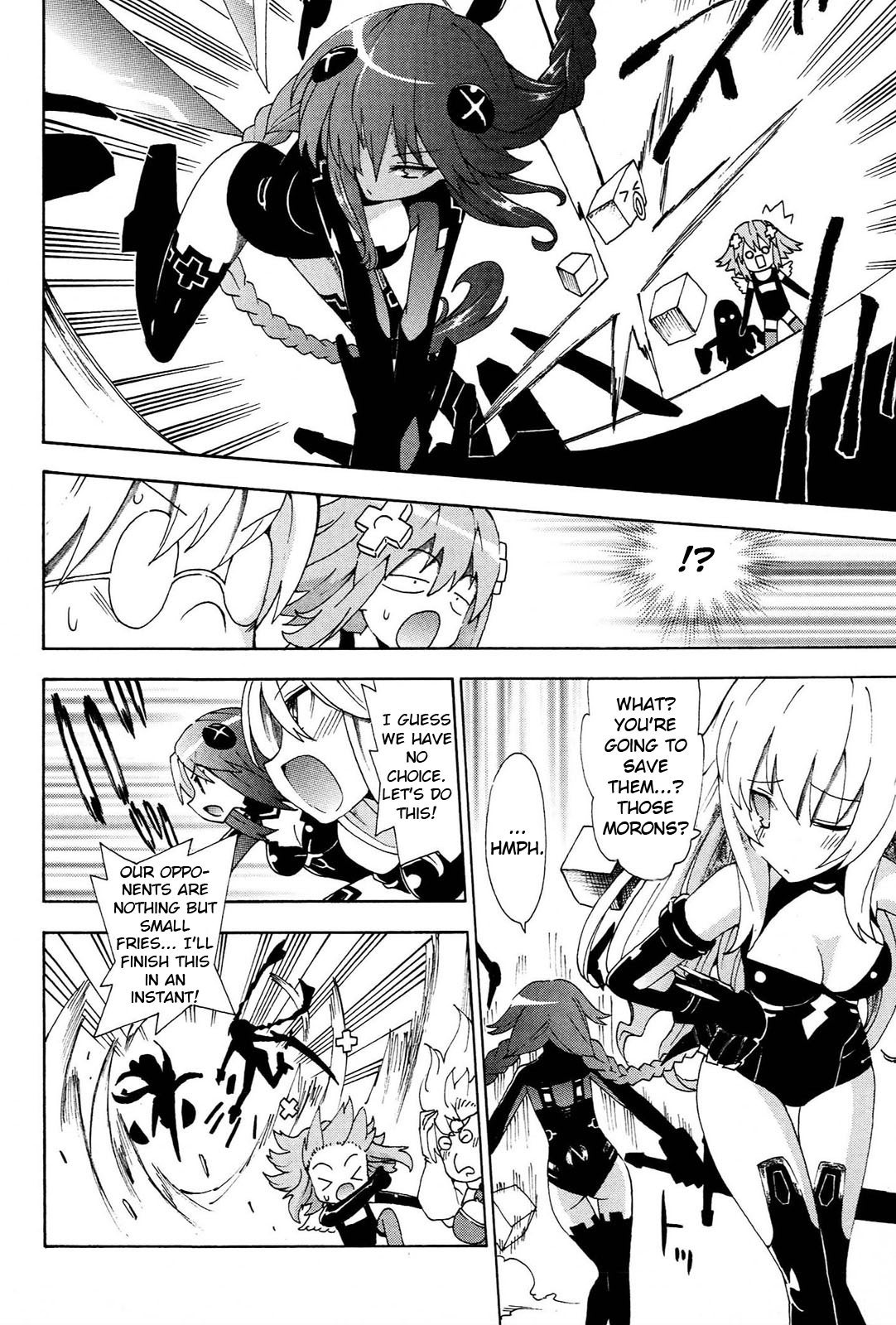 Choujigen Game Neptune - Megami Tsuushin Chapter 13 page 12 - Chapter 13