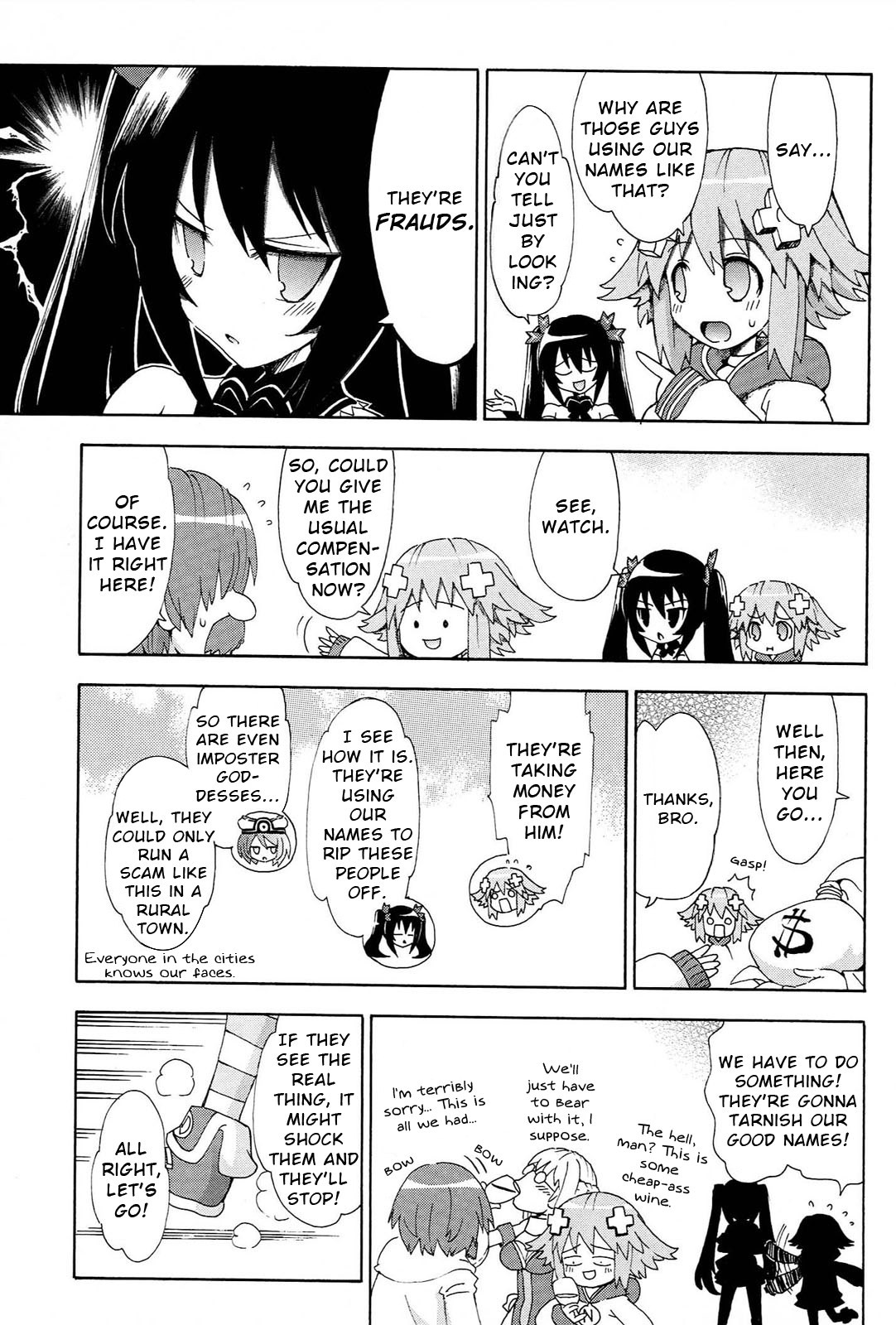 Choujigen Game Neptune - Megami Tsuushin Chapter 13 page 5 - Chapter 13