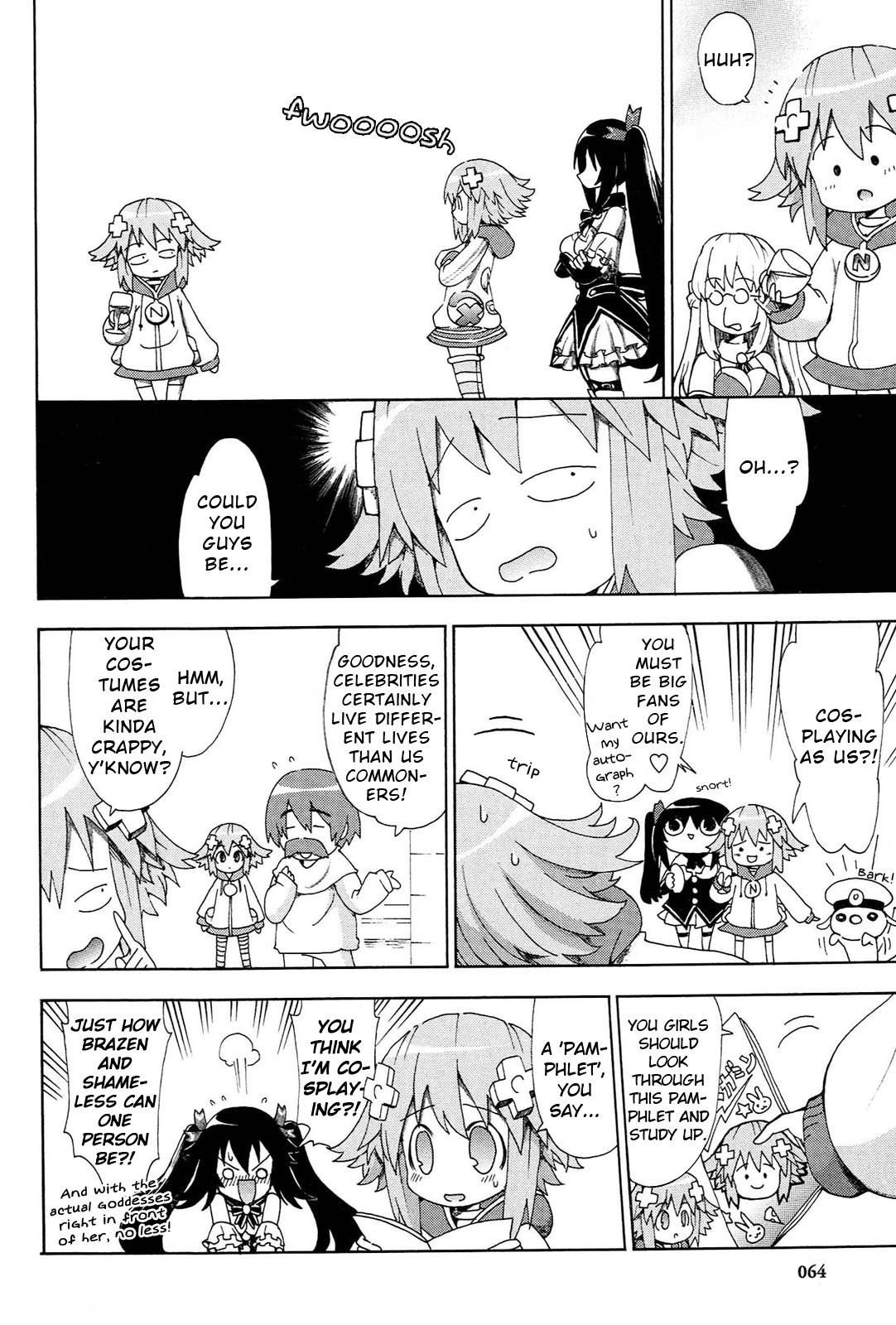 Choujigen Game Neptune - Megami Tsuushin Chapter 13 page 6 - Chapter 13