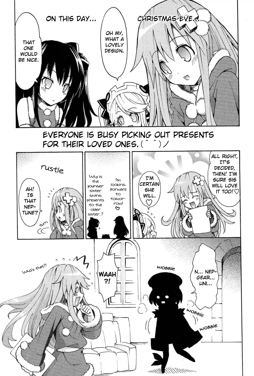 Choujigen Game Neptune - Megami Tsuushin Chapter 14 page 1 - Chapter 14
