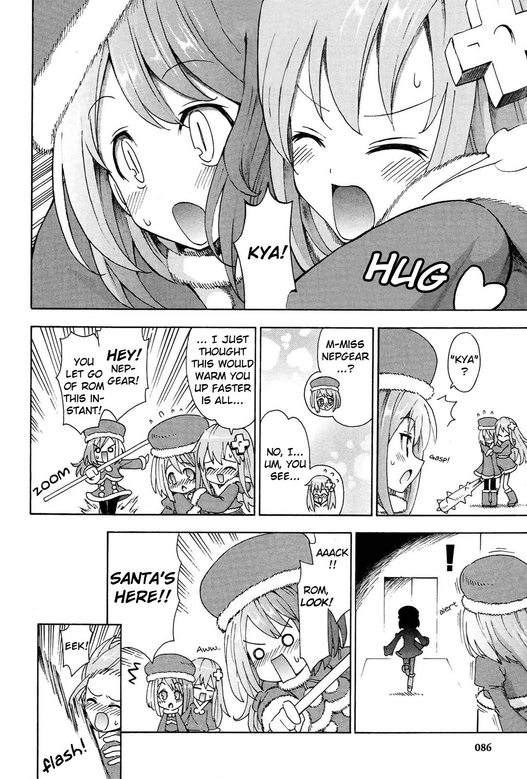 Choujigen Game Neptune - Megami Tsuushin Chapter 14 page 10 - Chapter 14