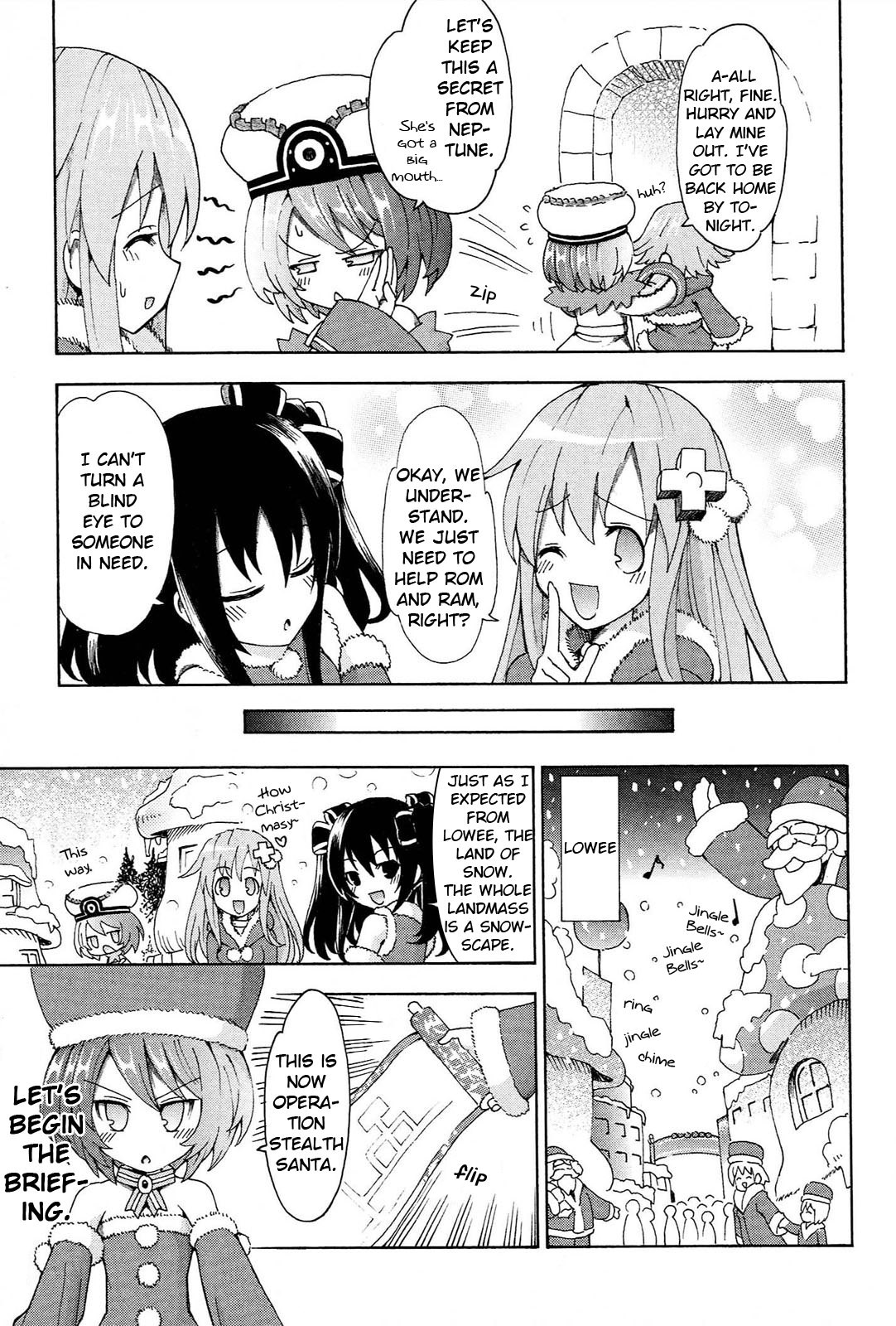 Choujigen Game Neptune - Megami Tsuushin Chapter 14 page 5 - Chapter 14