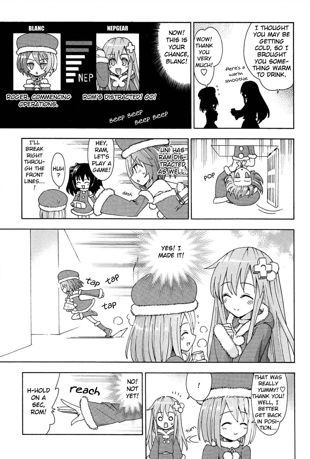 Choujigen Game Neptune - Megami Tsuushin Chapter 14 page 9 - Chapter 14