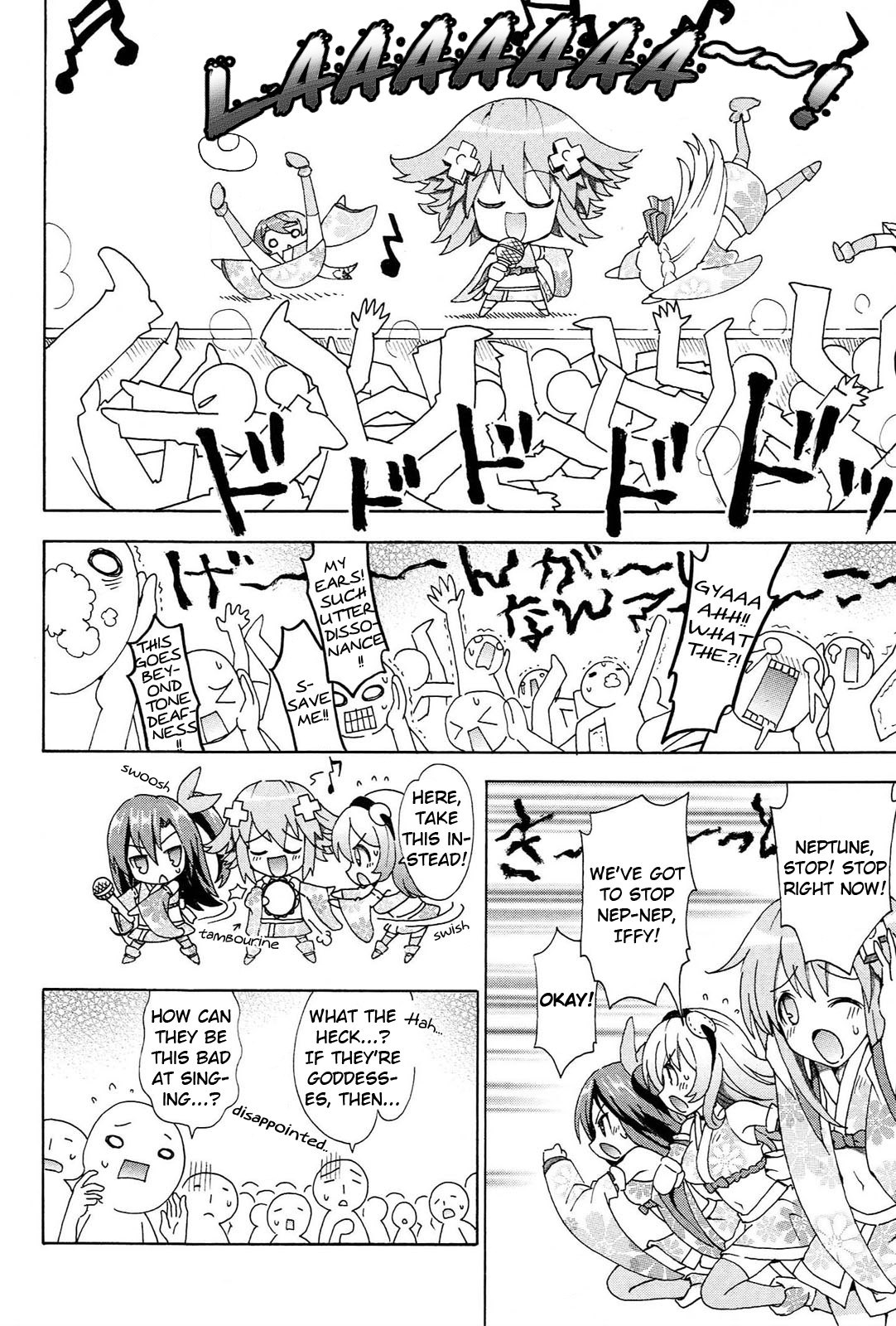 Choujigen Game Neptune - Megami Tsuushin Chapter 15 page 10 - Chapter 15