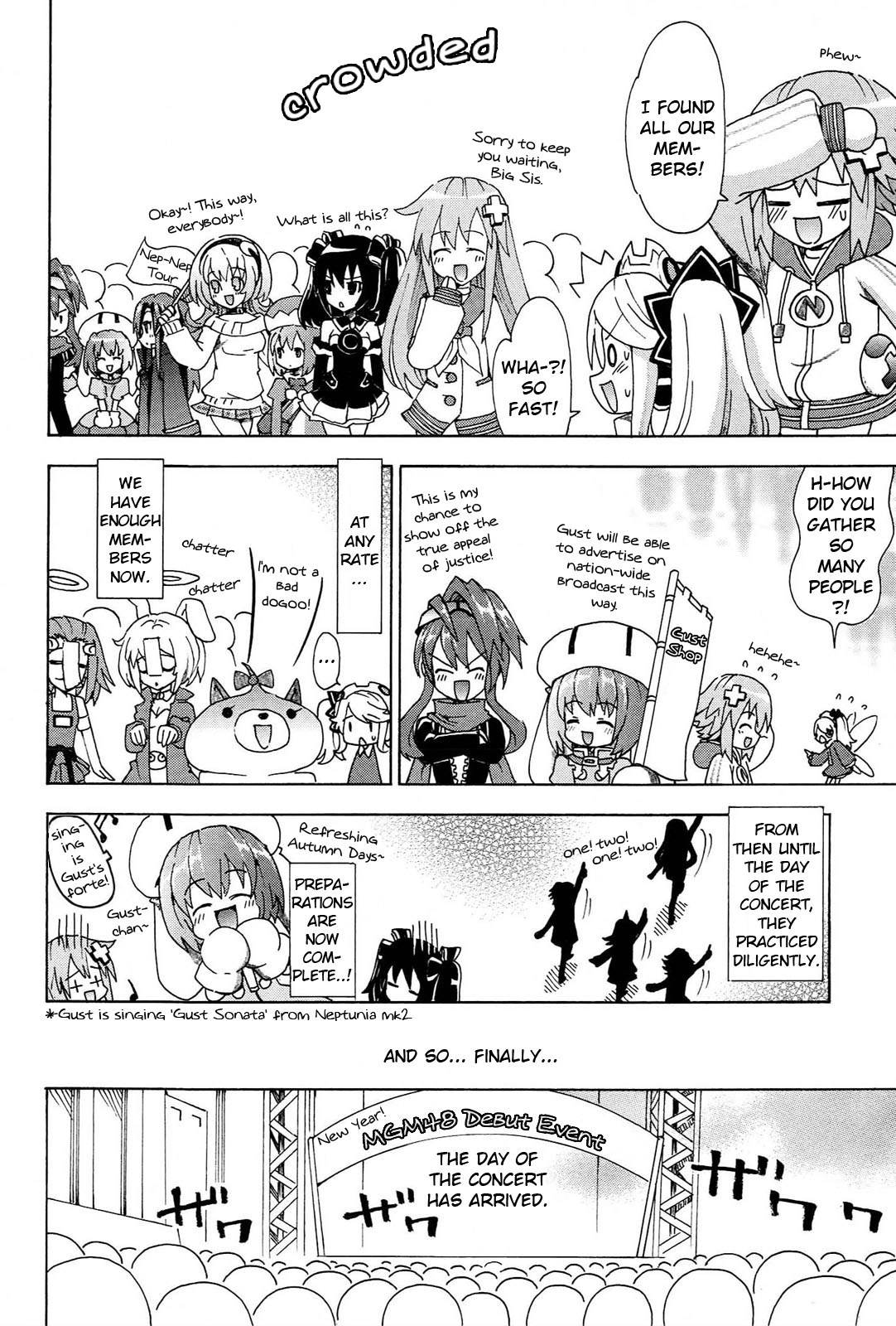 Choujigen Game Neptune - Megami Tsuushin Chapter 15 page 8 - Chapter 15