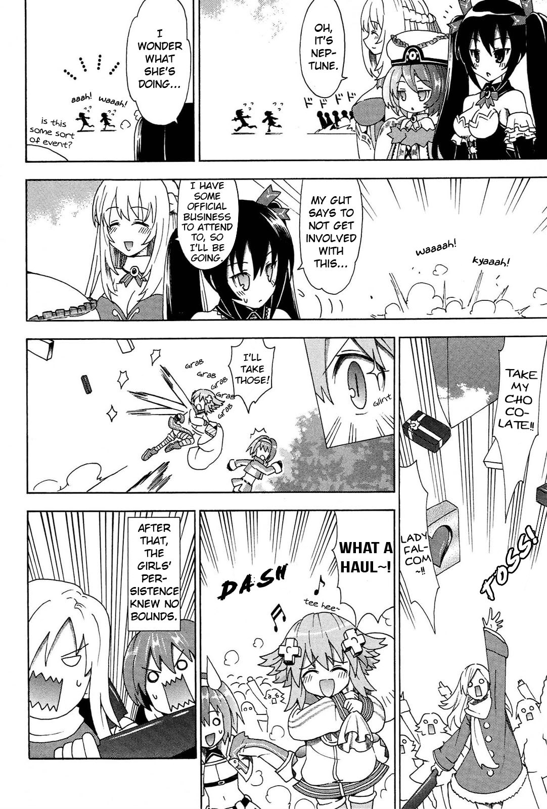 Choujigen Game Neptune - Megami Tsuushin Chapter 16 page 10 - Chapter 16