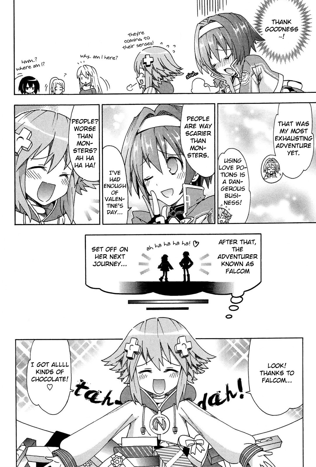 Choujigen Game Neptune - Megami Tsuushin Chapter 16 page 14 - Chapter 16
