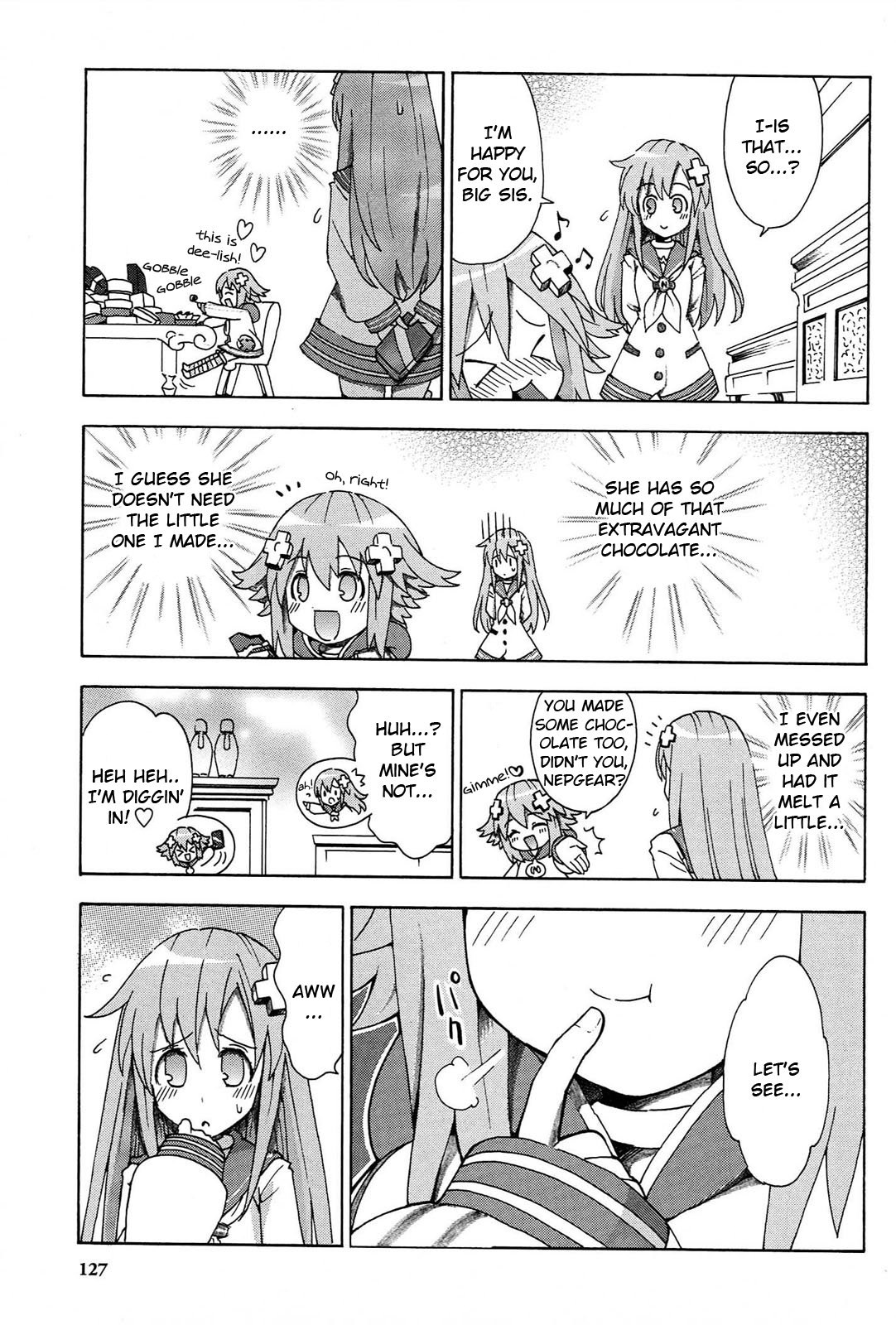 Choujigen Game Neptune - Megami Tsuushin Chapter 16 page 15 - Chapter 16