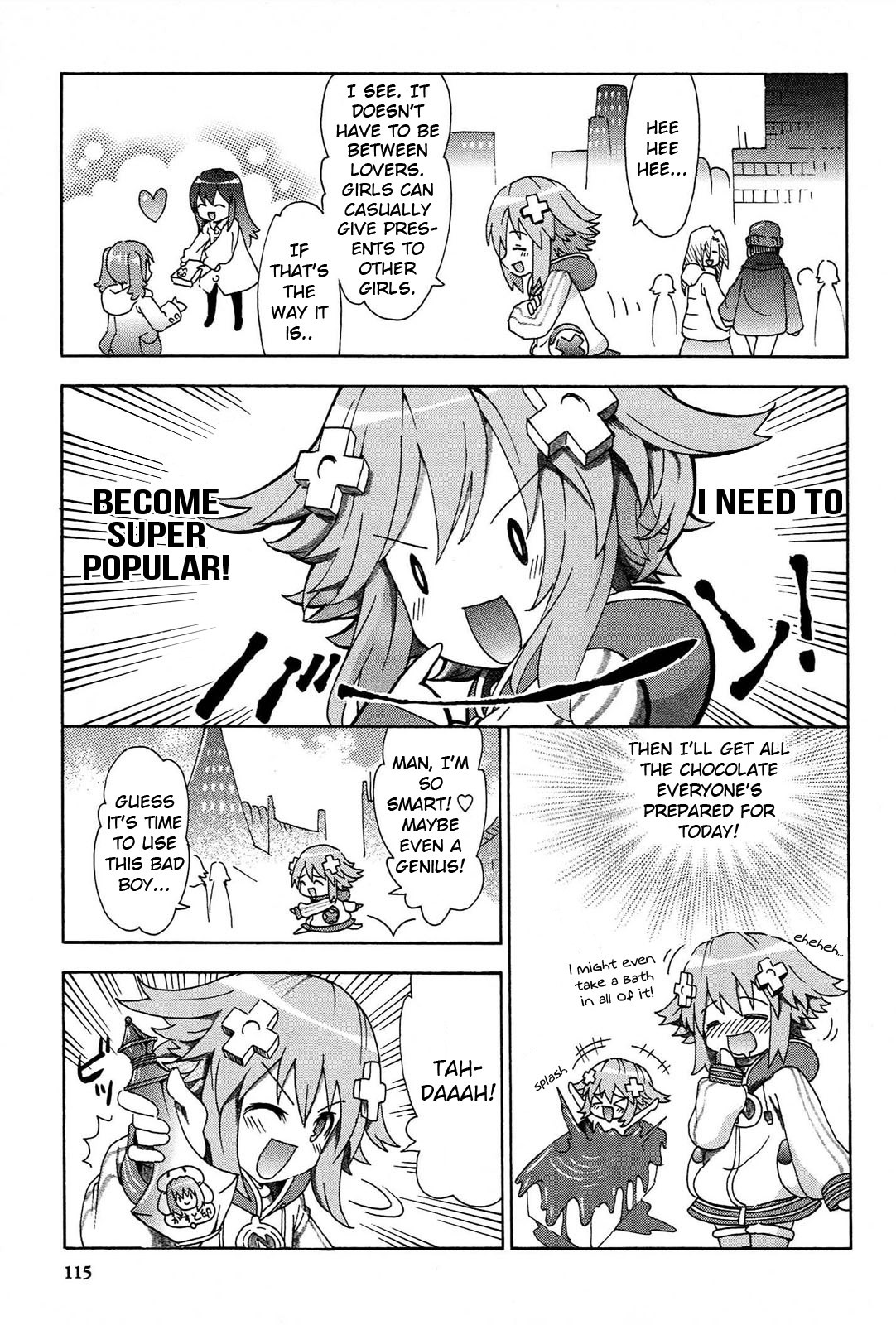 Choujigen Game Neptune - Megami Tsuushin Chapter 16 page 3 - Chapter 16