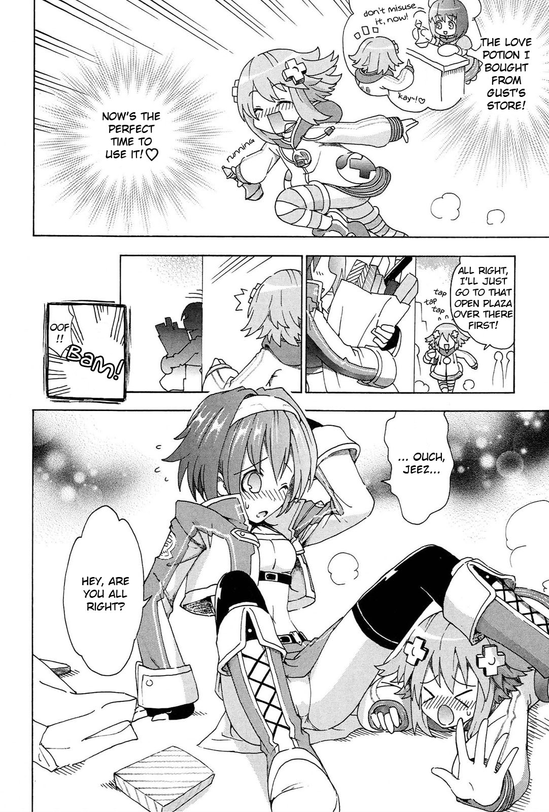 Choujigen Game Neptune - Megami Tsuushin Chapter 16 page 4 - Chapter 16