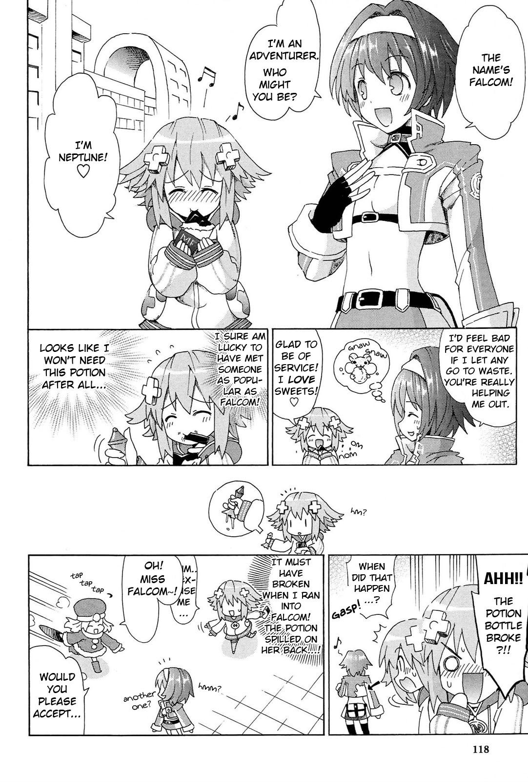 Choujigen Game Neptune - Megami Tsuushin Chapter 16 page 6 - Chapter 16