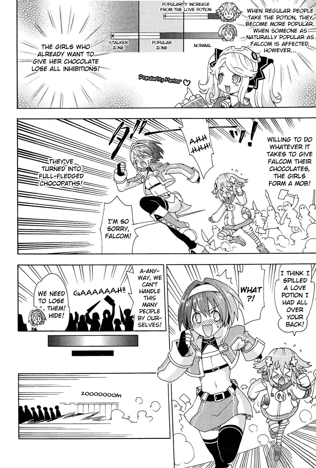 Choujigen Game Neptune - Megami Tsuushin Chapter 16 page 8 - Chapter 16