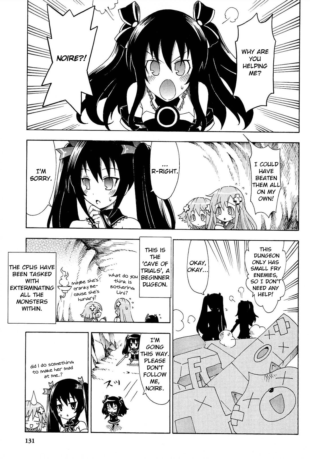 Choujigen Game Neptune - Megami Tsuushin Chapter 17 page 1 - Chapter 17