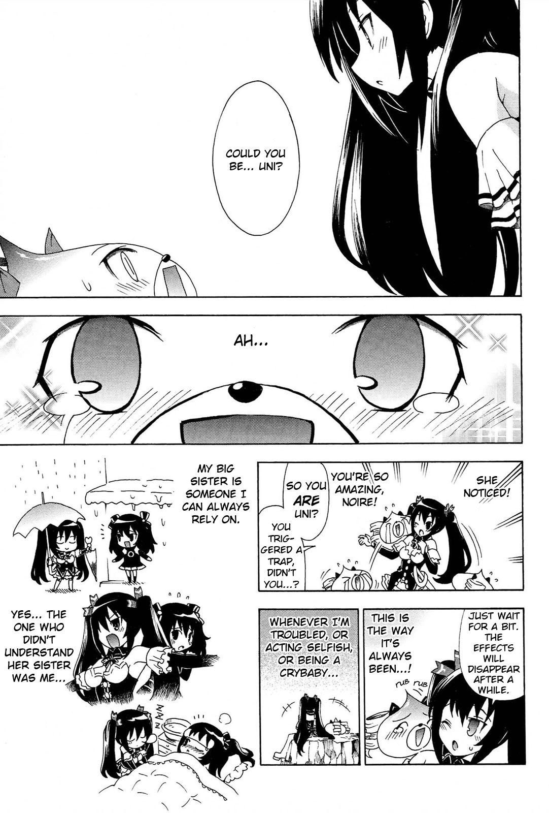 Choujigen Game Neptune - Megami Tsuushin Chapter 17 page 11 - Chapter 17