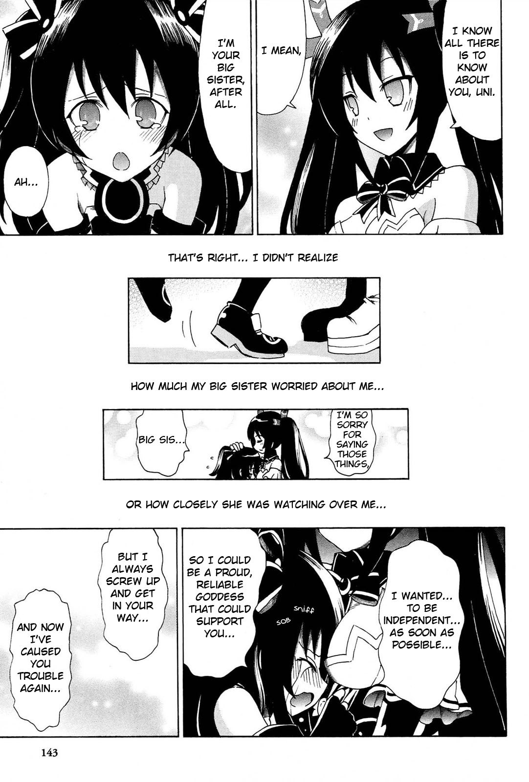 Choujigen Game Neptune - Megami Tsuushin Chapter 17 page 13 - Chapter 17