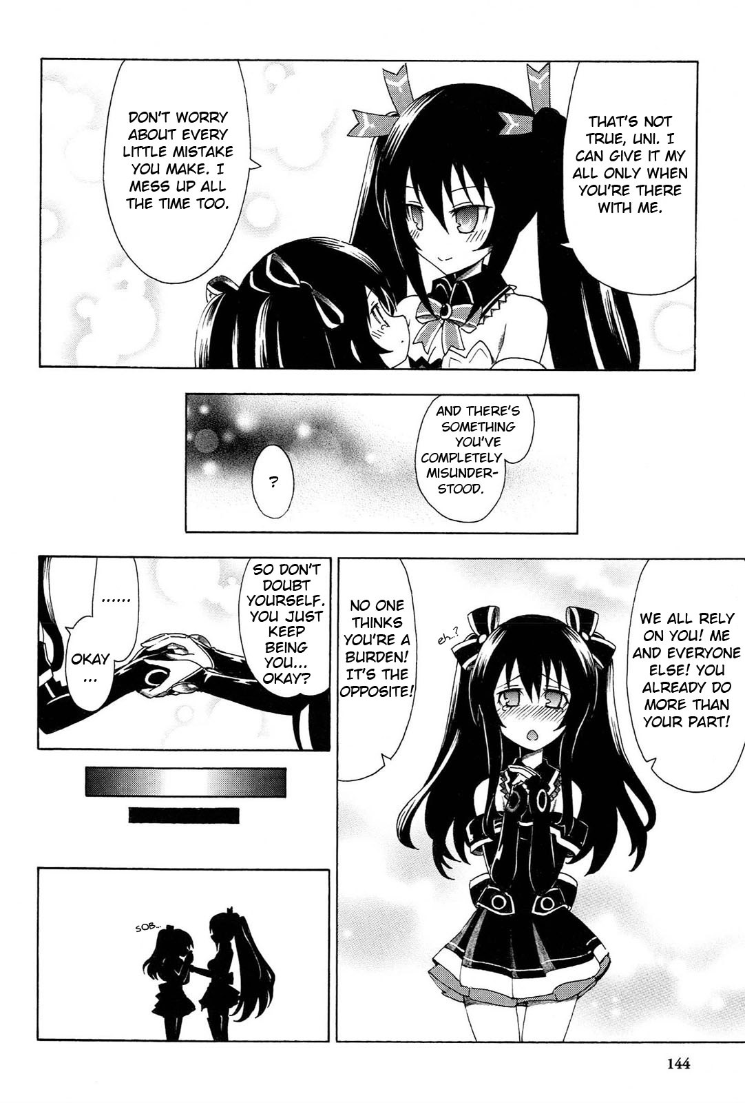 Choujigen Game Neptune - Megami Tsuushin Chapter 17 page 14 - Chapter 17