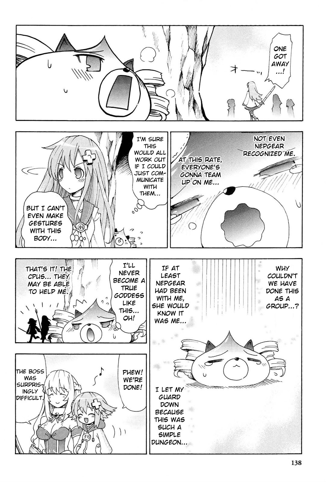 Choujigen Game Neptune - Megami Tsuushin Chapter 17 page 8 - Chapter 17