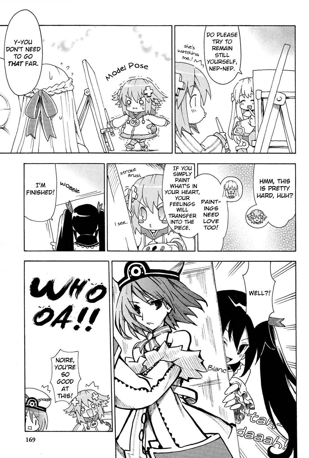 Choujigen Game Neptune - Megami Tsuushin Chapter 18.5 page 3 - Chapter 18.5