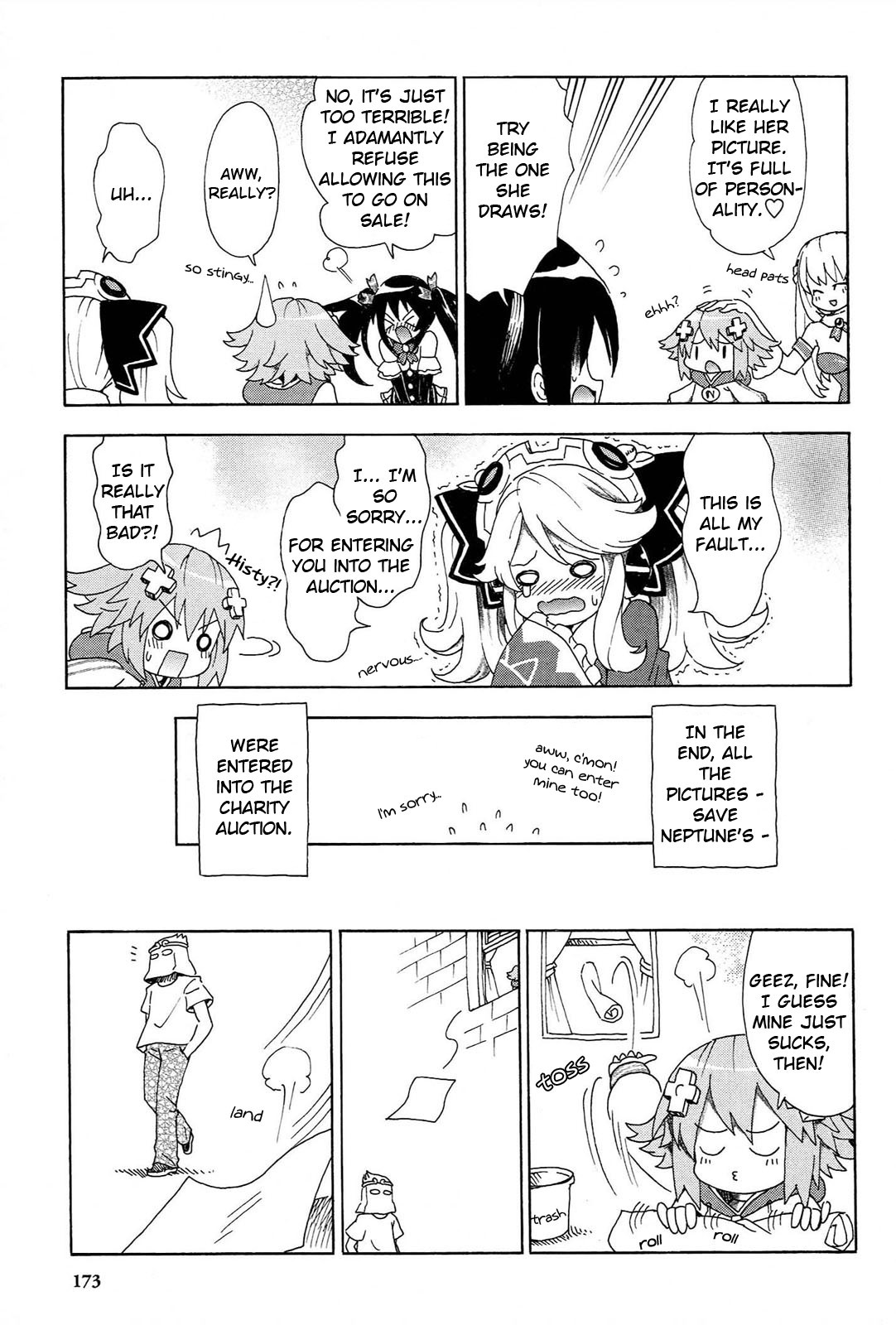 Choujigen Game Neptune - Megami Tsuushin Chapter 18.5 page 7 - Chapter 18.5