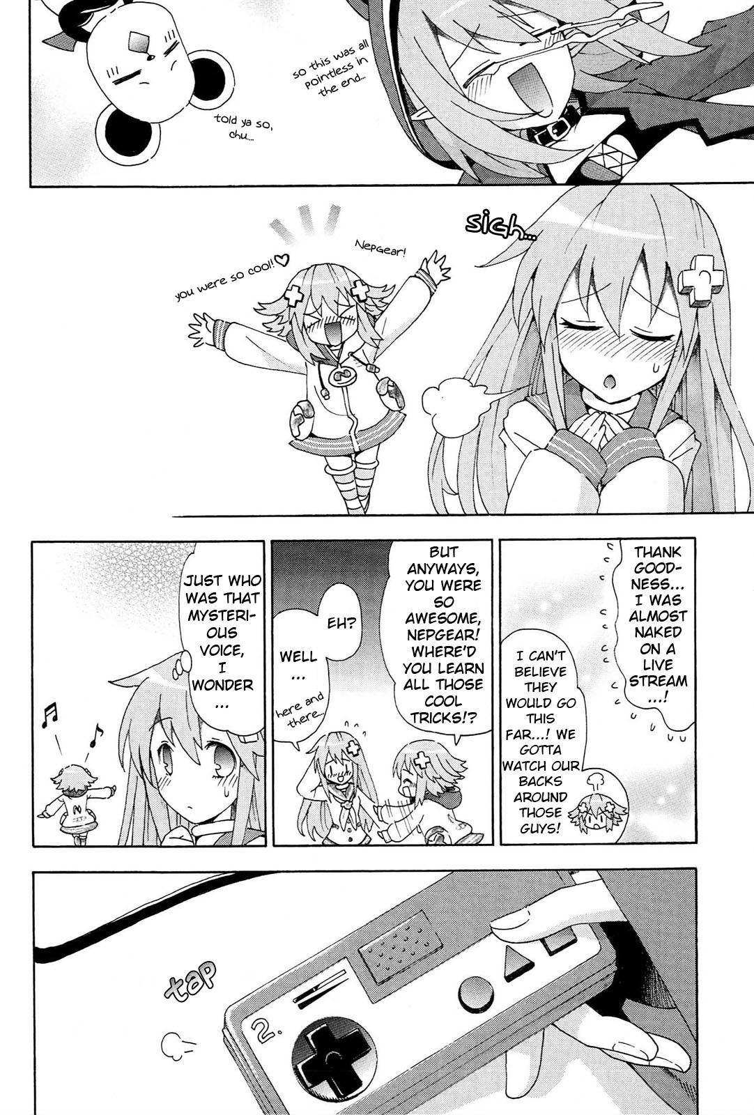 Choujigen Game Neptune - Megami Tsuushin Chapter 18 page 14 - Chapter 18
