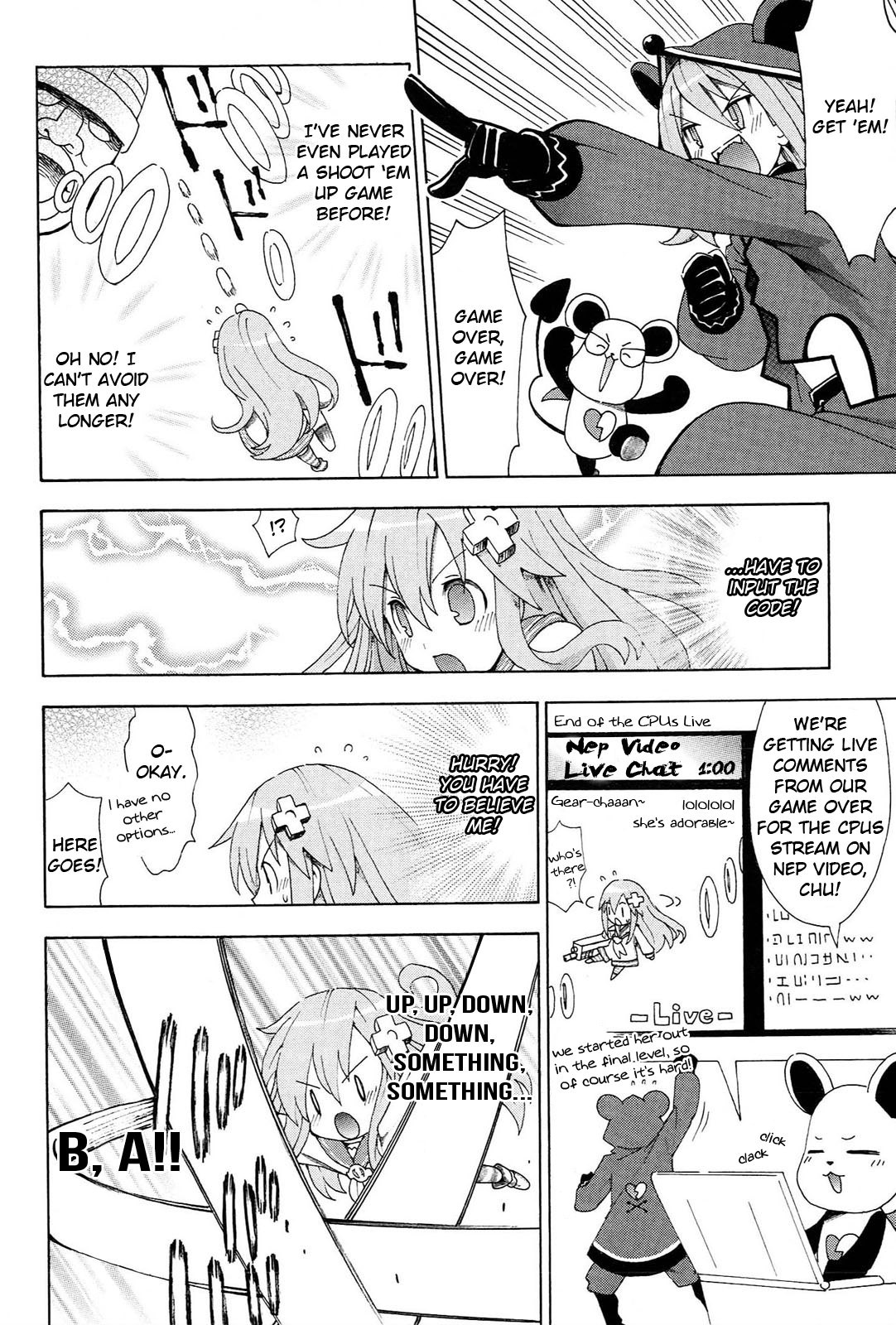 Choujigen Game Neptune - Megami Tsuushin Chapter 18 page 8 - Chapter 18