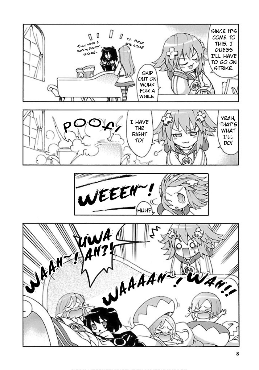 Choujigen Game Neptune - Megami Tsuushin Chapter 19 page 10 - Chapter 19