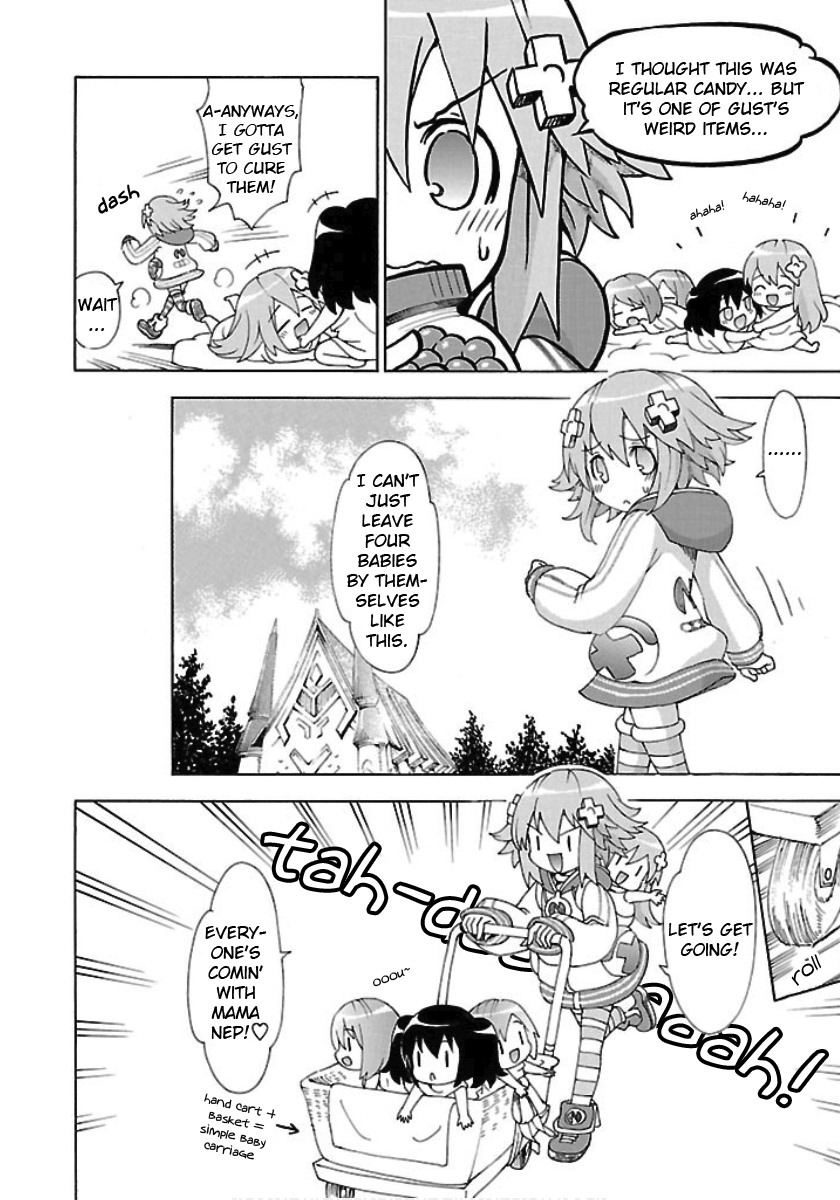 Choujigen Game Neptune - Megami Tsuushin Chapter 19 page 12 - Chapter 19