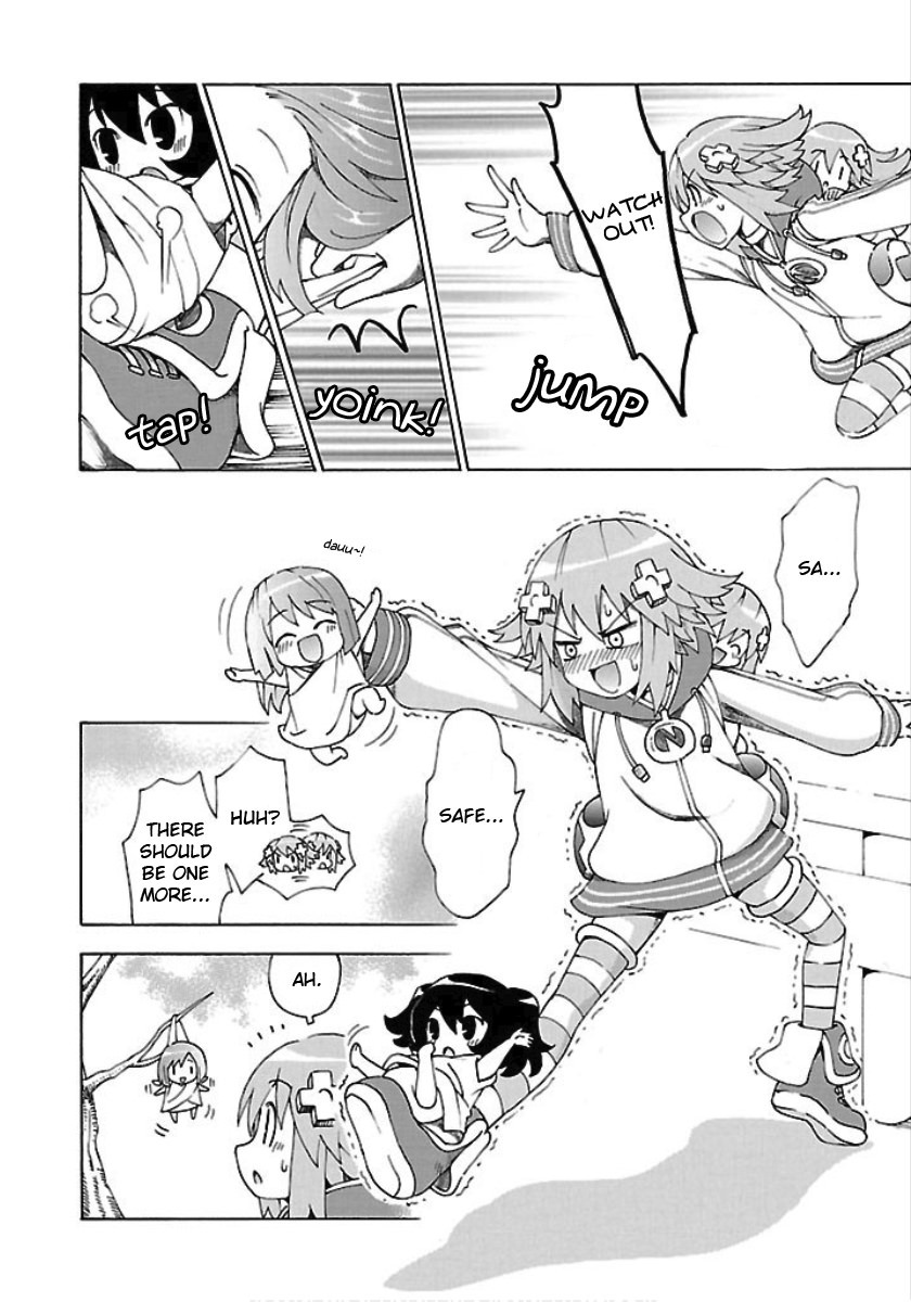 Choujigen Game Neptune - Megami Tsuushin Chapter 19 page 14 - Chapter 19