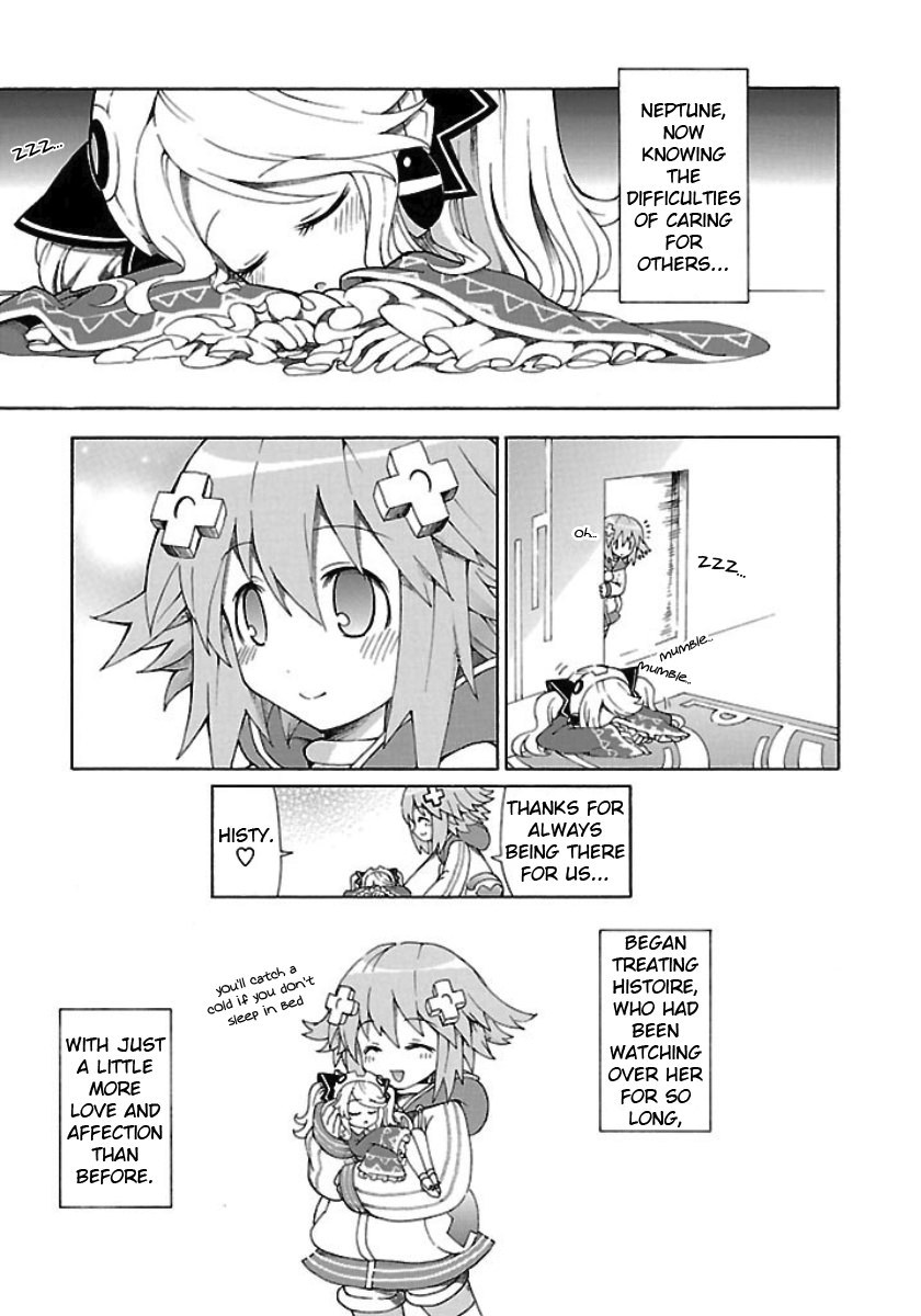 Choujigen Game Neptune - Megami Tsuushin Chapter 19 page 21 - Chapter 19