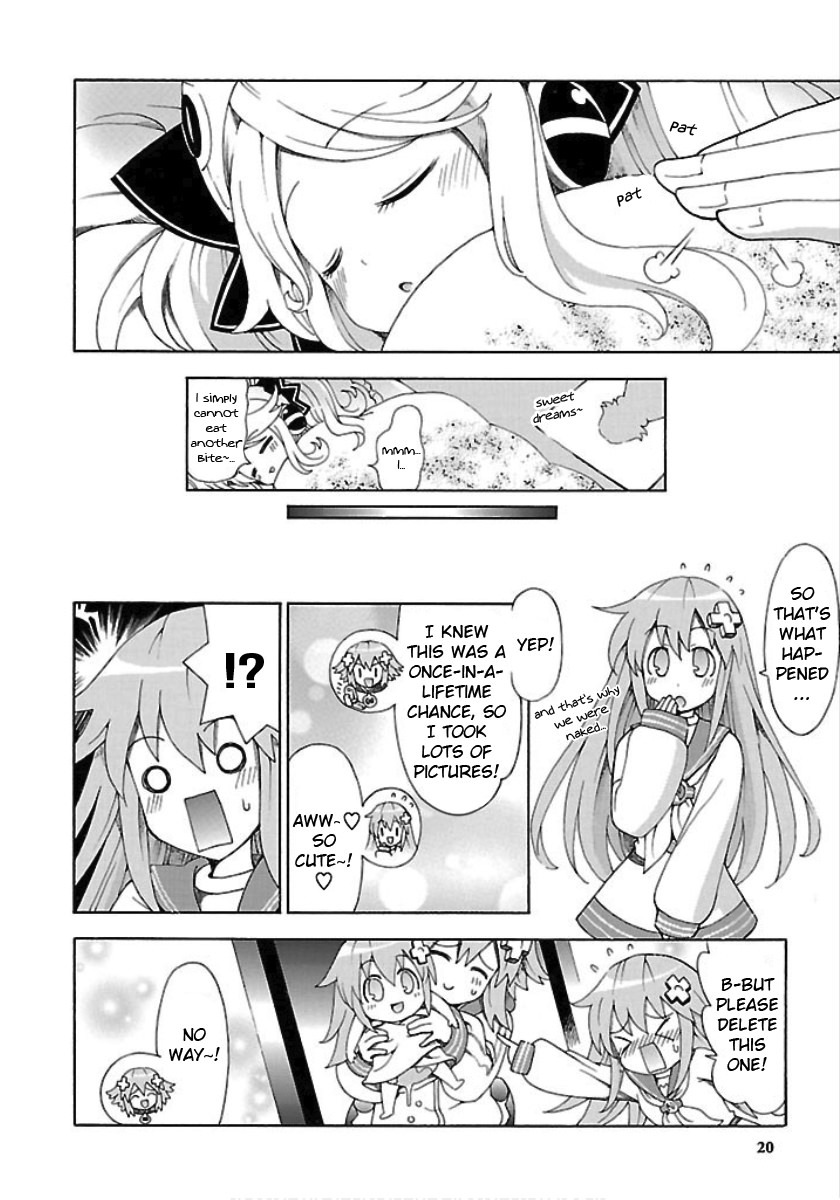 Choujigen Game Neptune - Megami Tsuushin Chapter 19 page 22 - Chapter 19
