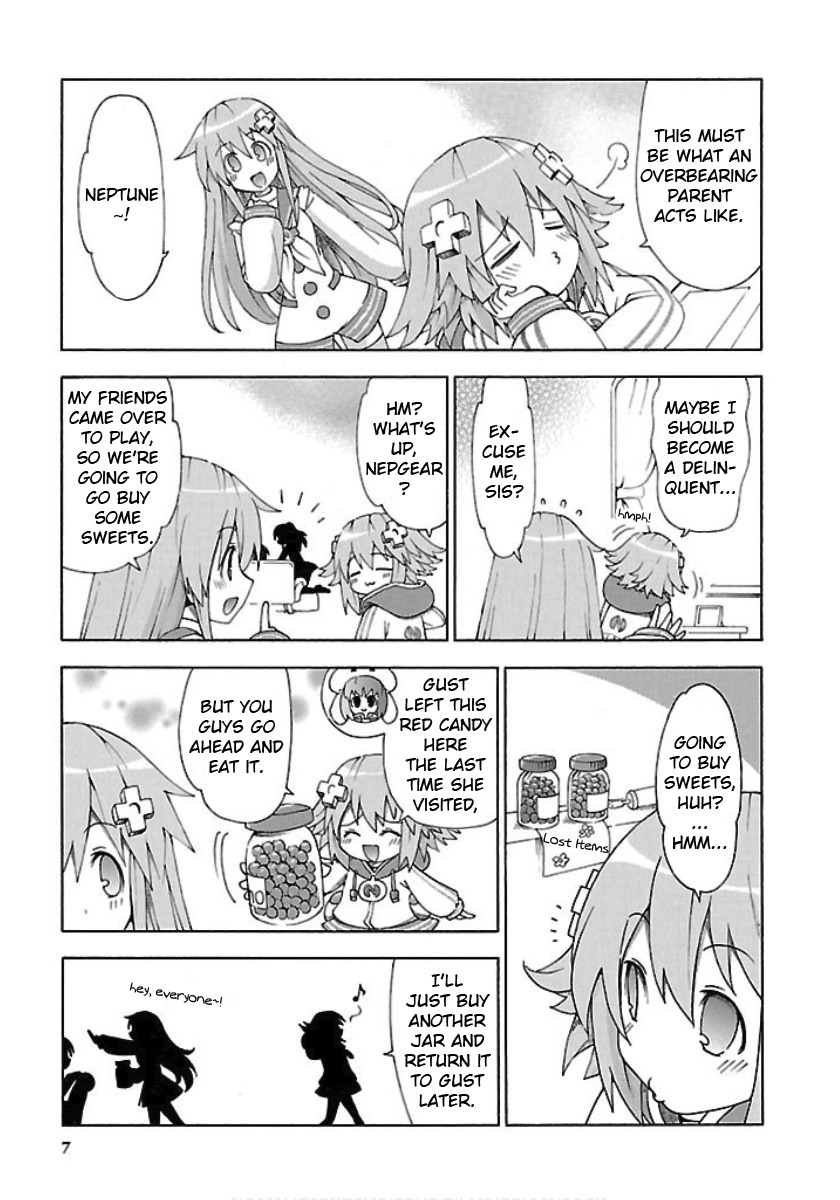 Choujigen Game Neptune - Megami Tsuushin Chapter 19 page 9 - Chapter 19