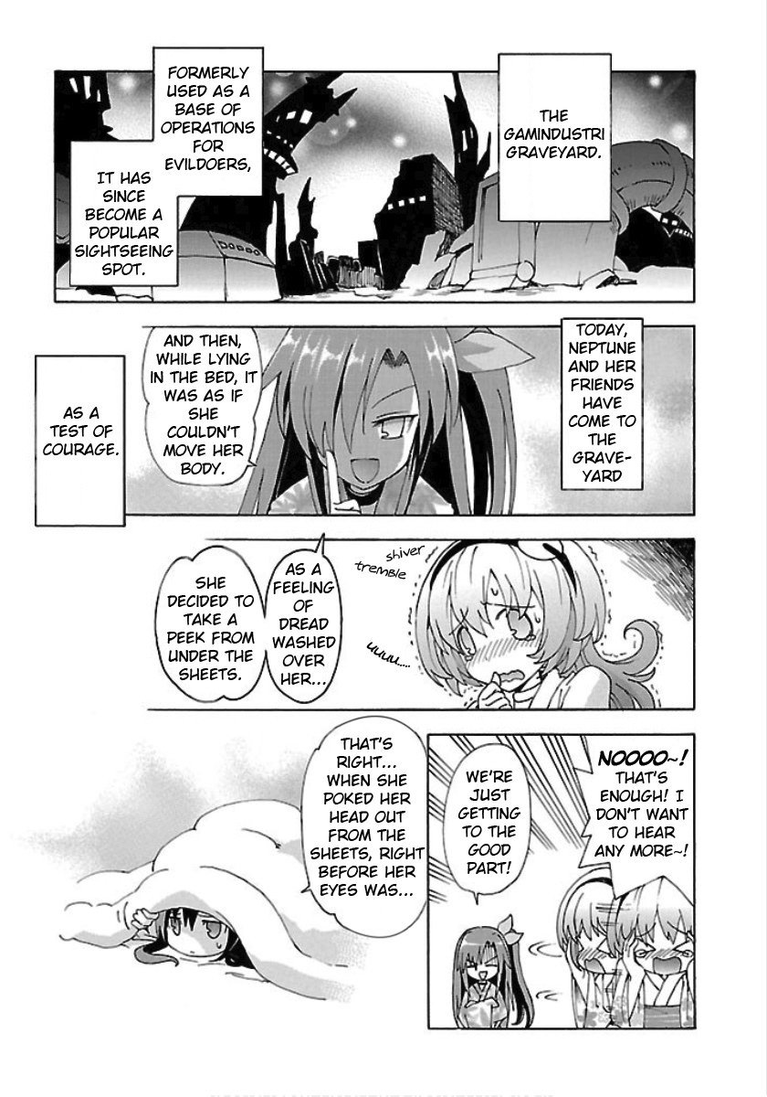 Choujigen Game Neptune - Megami Tsuushin Chapter 21 page 1 - Chapter 21