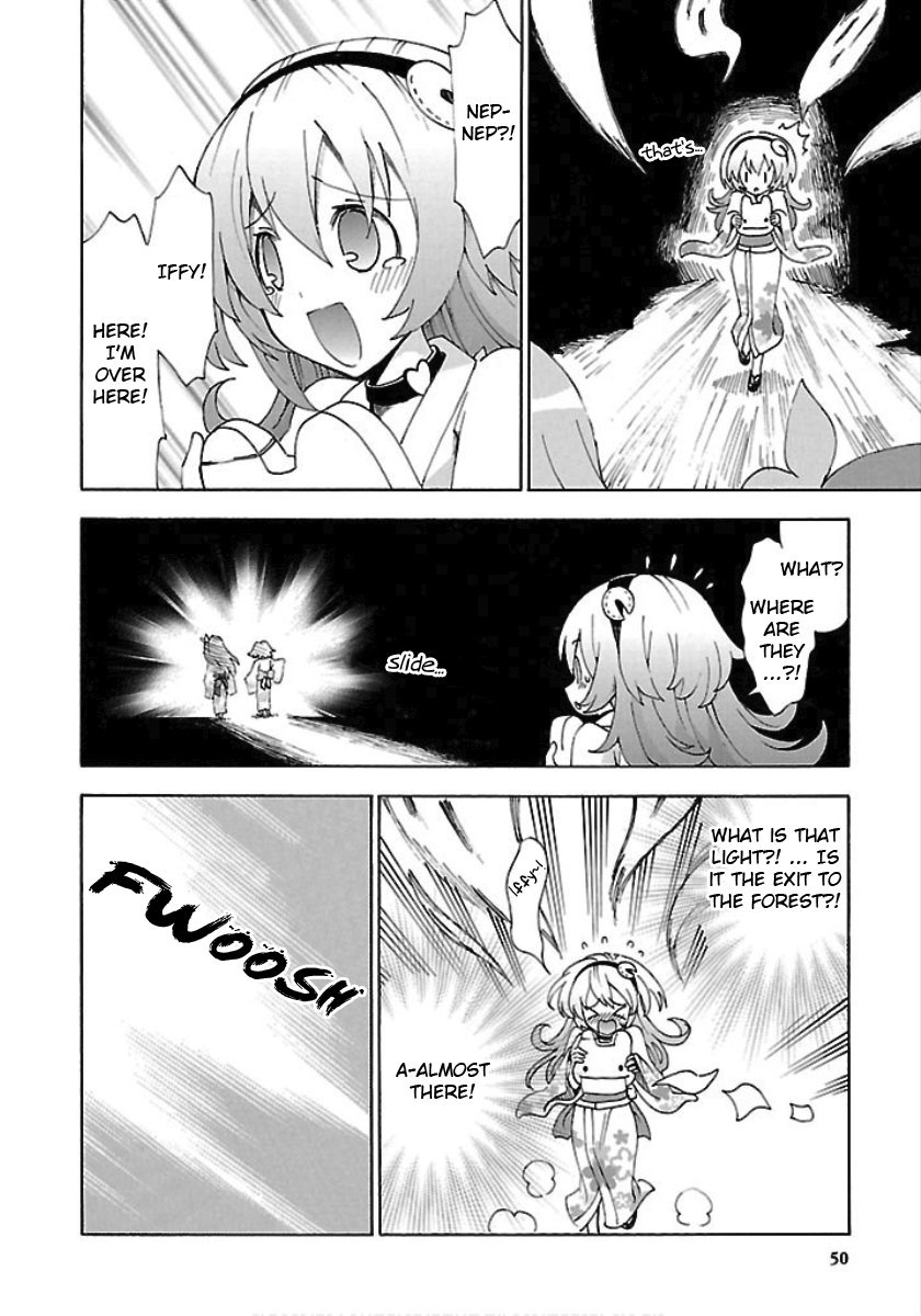 Choujigen Game Neptune - Megami Tsuushin Chapter 21 page 10 - Chapter 21