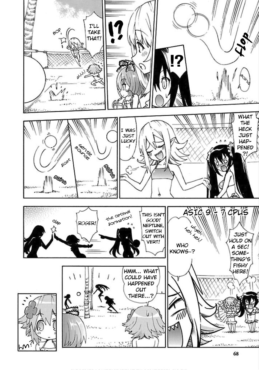 Choujigen Game Neptune - Megami Tsuushin Chapter 22 page 10 - Chapter 22