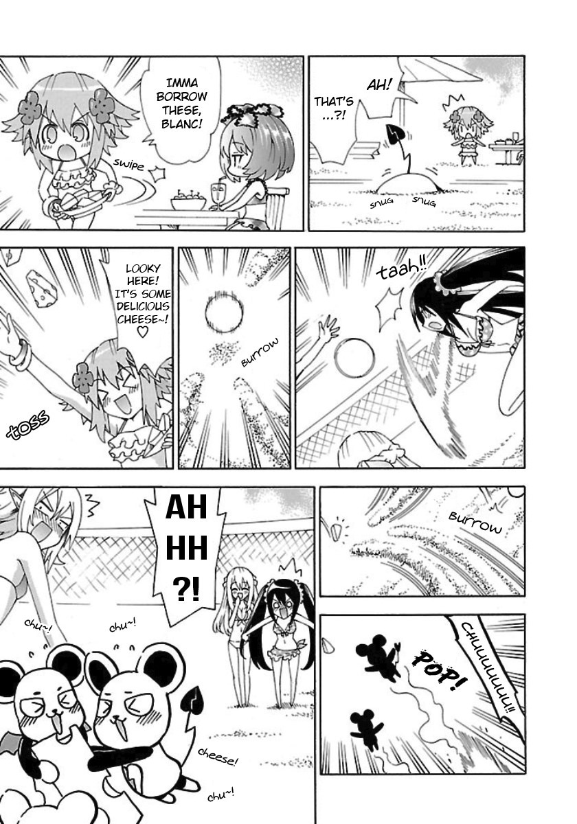 Choujigen Game Neptune - Megami Tsuushin Chapter 22 page 11 - Chapter 22