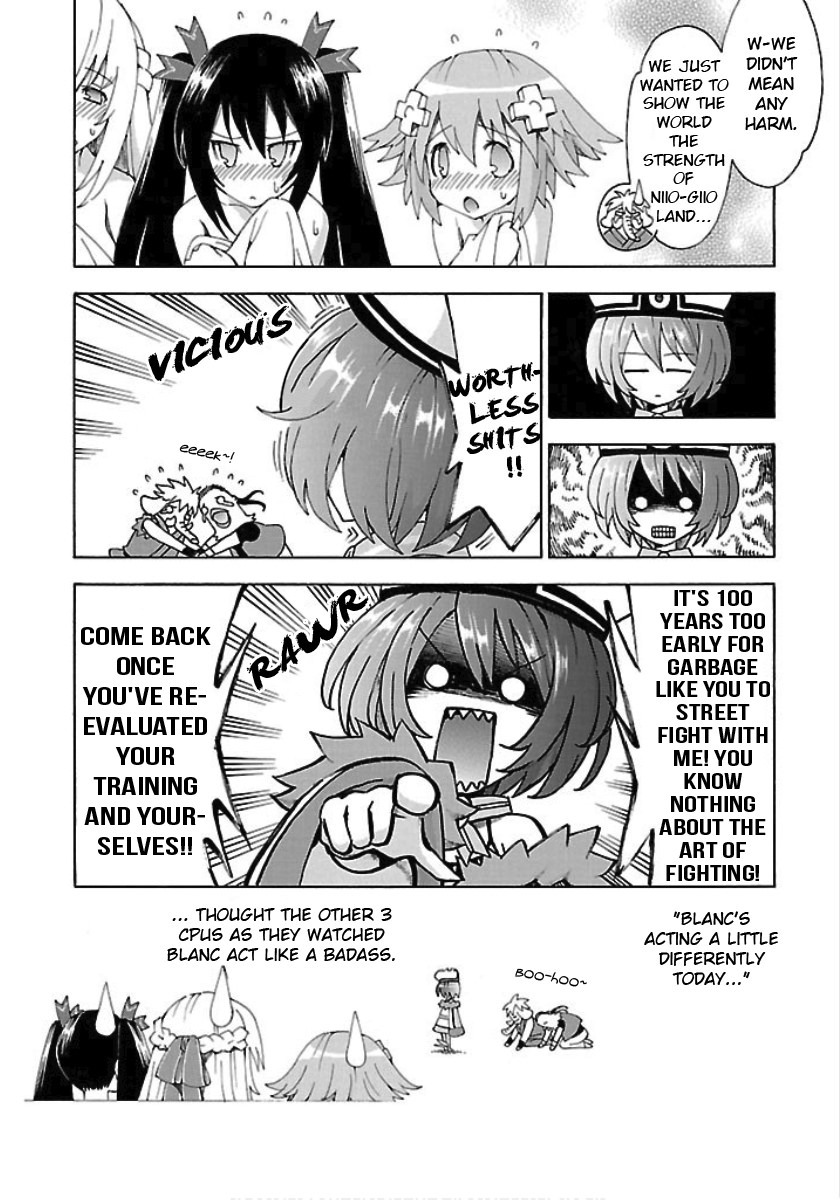 Choujigen Game Neptune - Megami Tsuushin Chapter 23 page 14 - Chapter 23