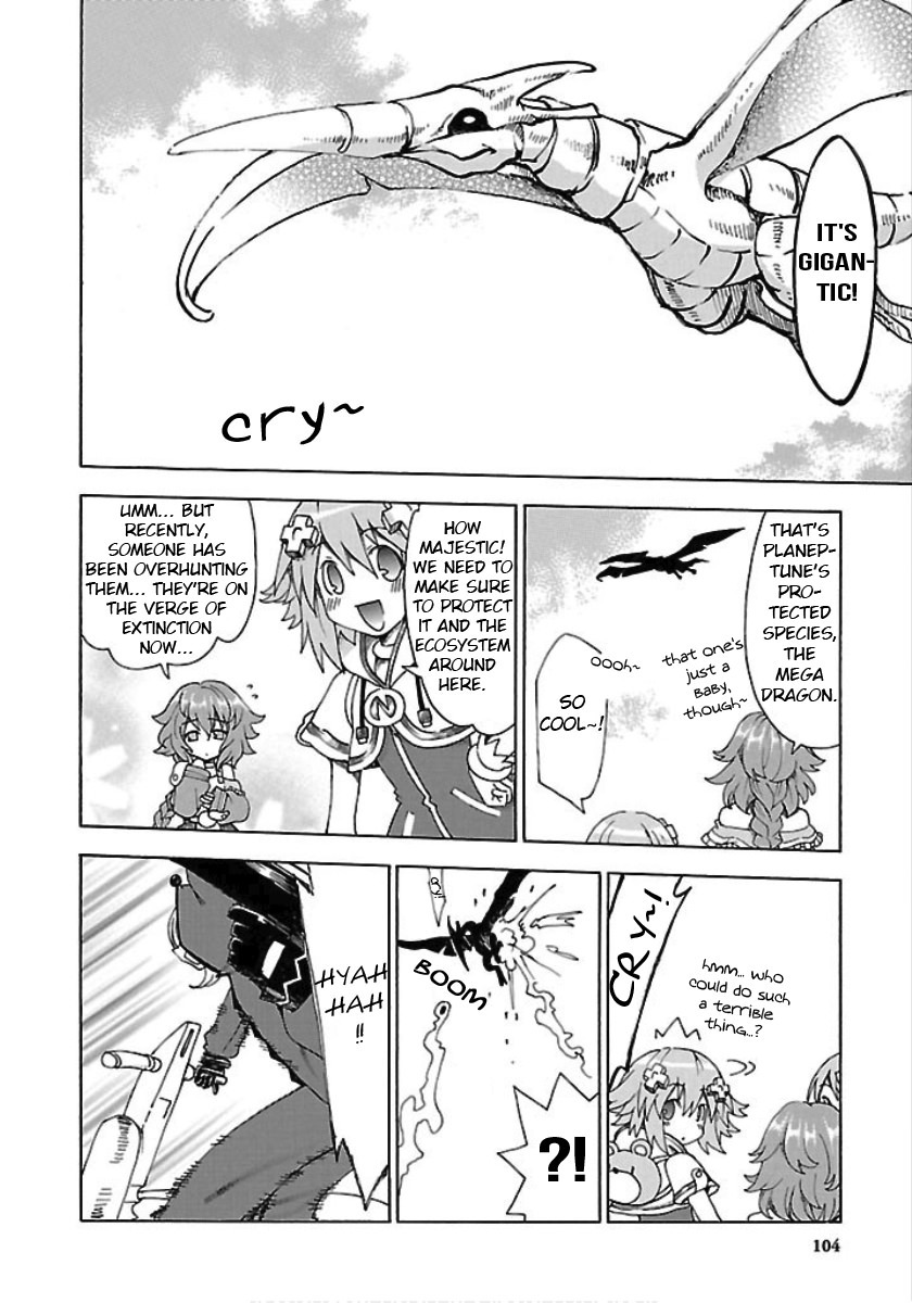 Choujigen Game Neptune - Megami Tsuushin Chapter 24 page 10 - Chapter 24
