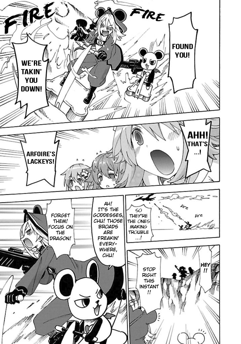 Choujigen Game Neptune - Megami Tsuushin Chapter 24 page 11 - Chapter 24