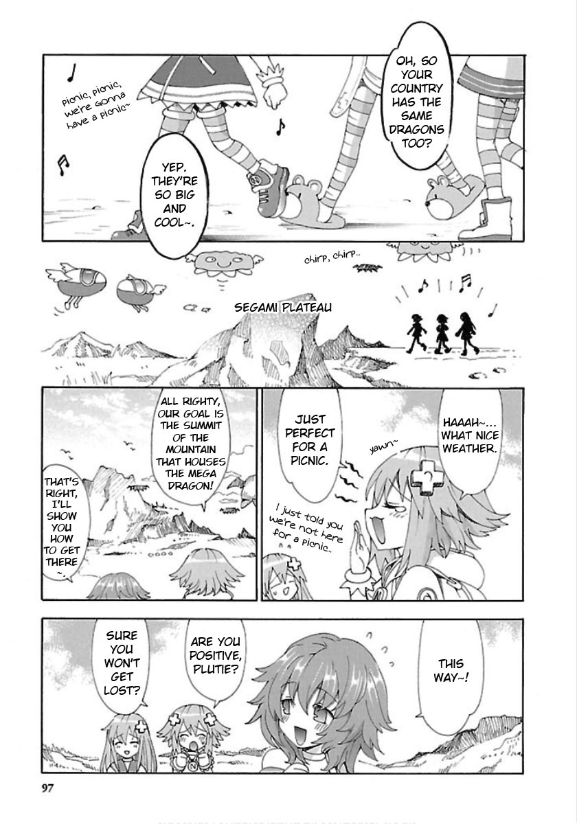 Choujigen Game Neptune - Megami Tsuushin Chapter 24 page 3 - Chapter 24