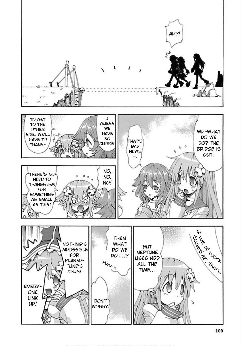 Choujigen Game Neptune - Megami Tsuushin Chapter 24 page 6 - Chapter 24
