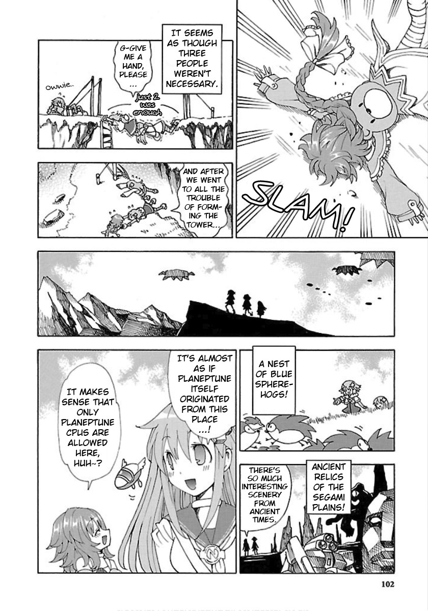 Choujigen Game Neptune - Megami Tsuushin Chapter 24 page 8 - Chapter 24
