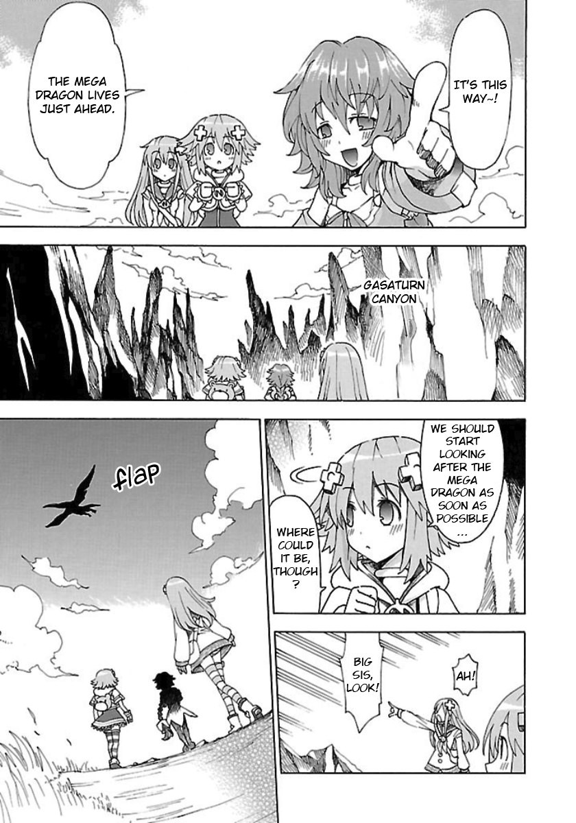 Choujigen Game Neptune - Megami Tsuushin Chapter 24 page 9 - Chapter 24